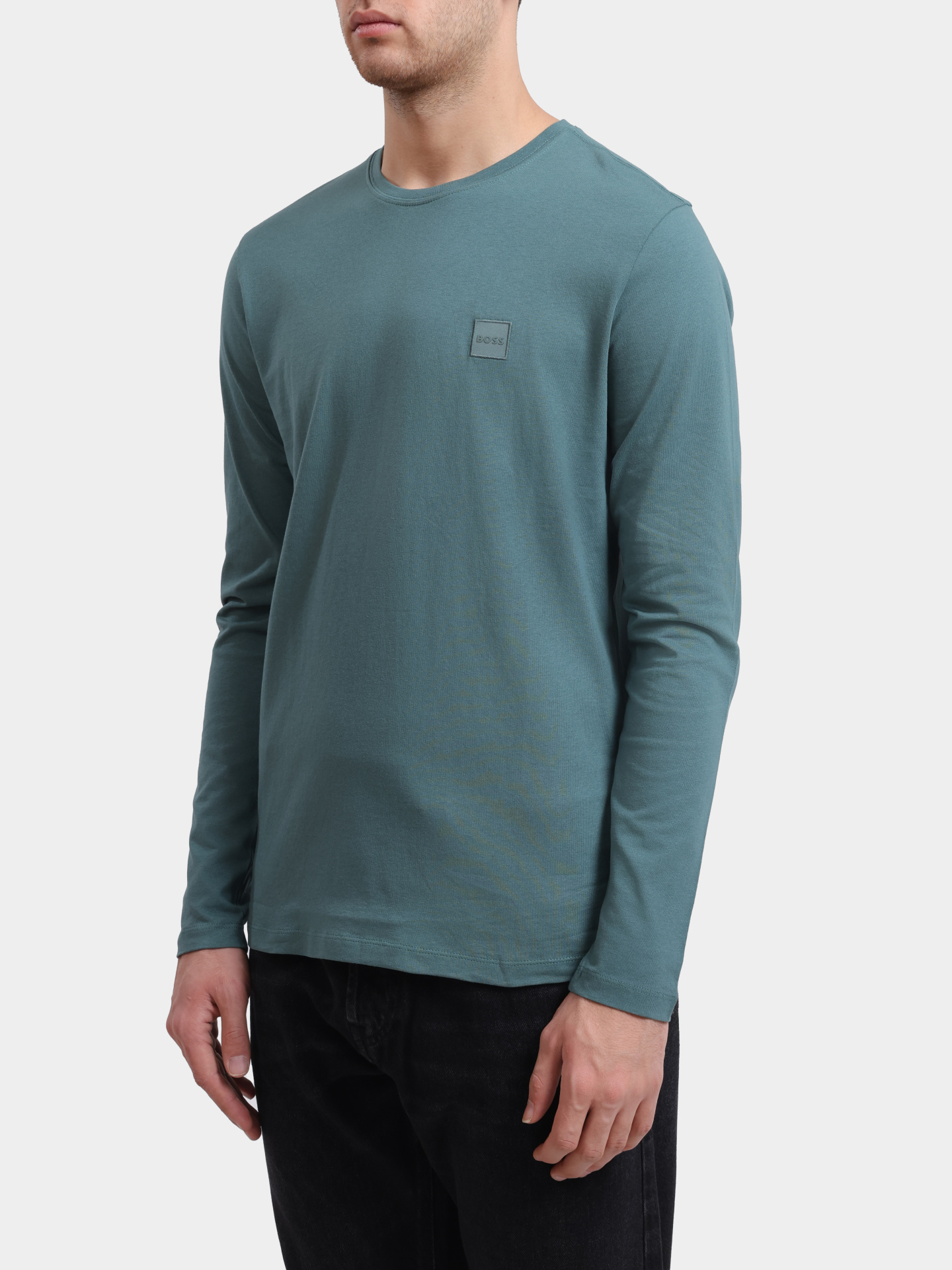 Лонгслив Tacks 10242631 02 50512111 369 зеленая мужская — купить в интернет-магазине Verdistore