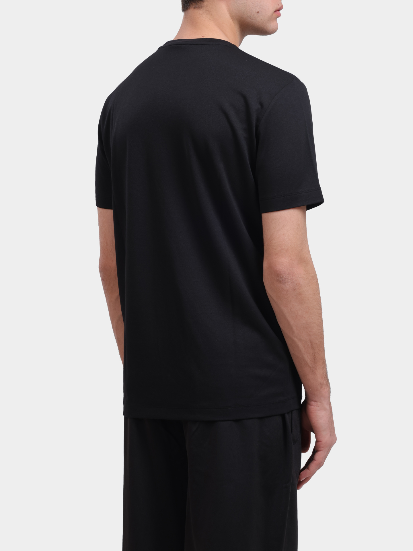 Футболка EA7 6DPT71 PJUJZ 1200 черная мужская — купить в интернет-магазине Verdistore