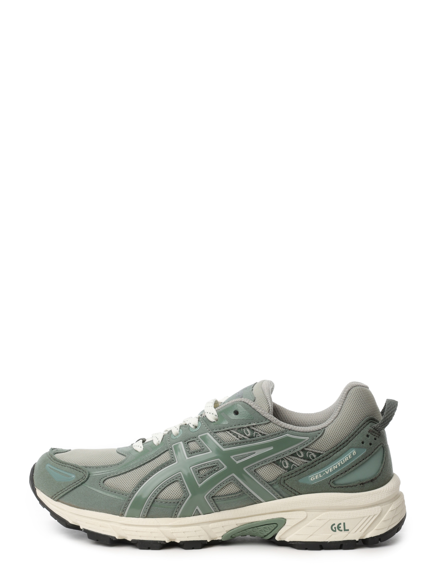 Кроссовки Asics 1203A494 020 зеленые женские с серыми вставками — купить в интернет-магазине Verdistore