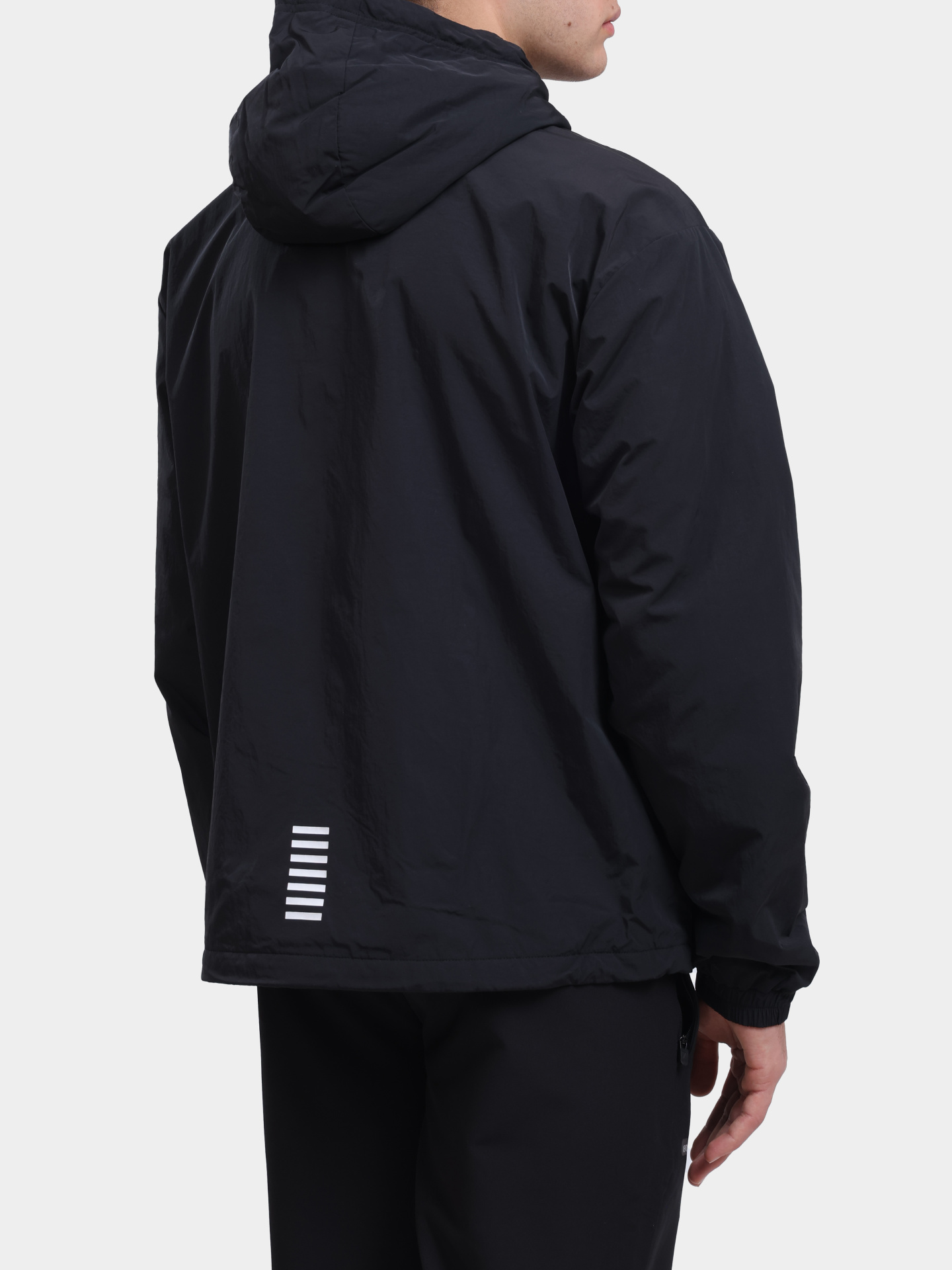 Мастерка EA7 7M000790 AF13190 UC001 черная мужская — купить в интернет-магазине Verdistore