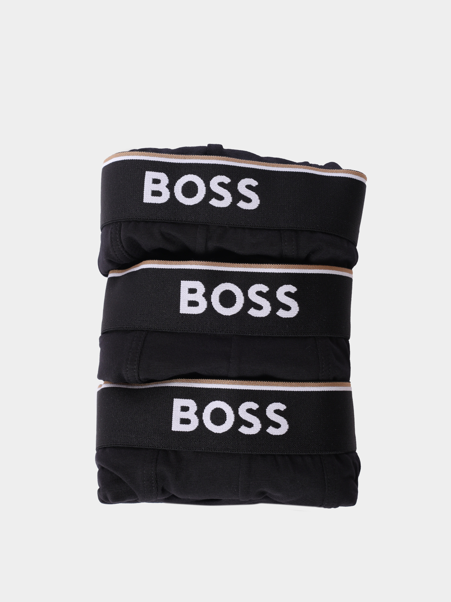 Трусы комплект Boss 50538142 001 черные мужские из хлопка — купить в интернет-магазине Verdistore