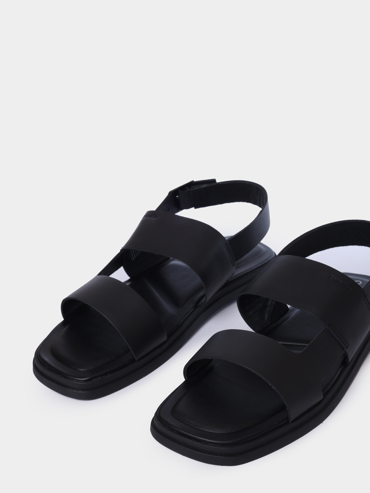 Cандалии Calvin Klein HM0HM01736 BEH черные мужские — купить в интернет-магазине Verdistore