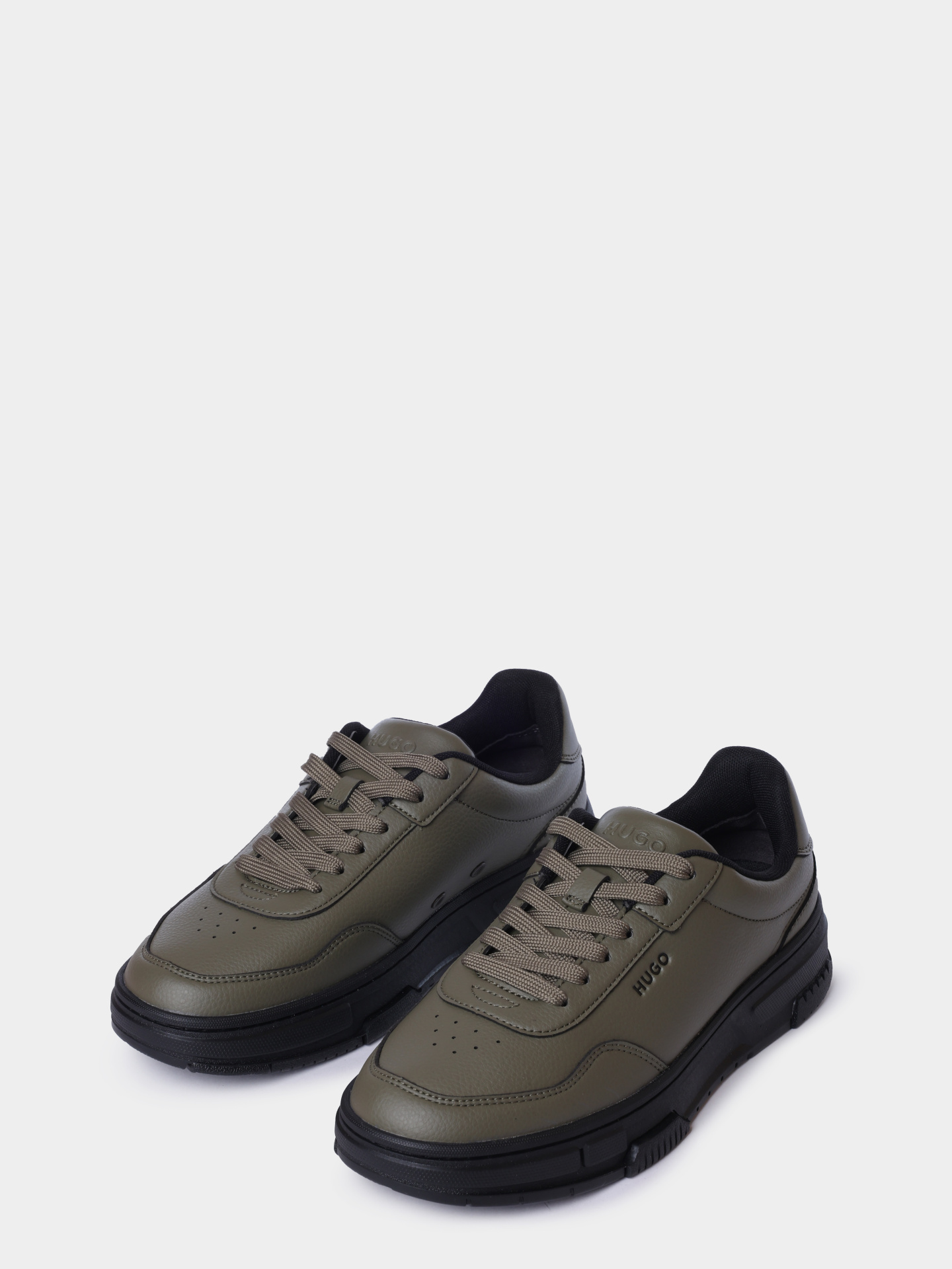 Кеды Hugo Yarrow_tenn_grpu 10274185 01 50548507 301 хаки мужские  — купить в интернет-магазине Verdistore