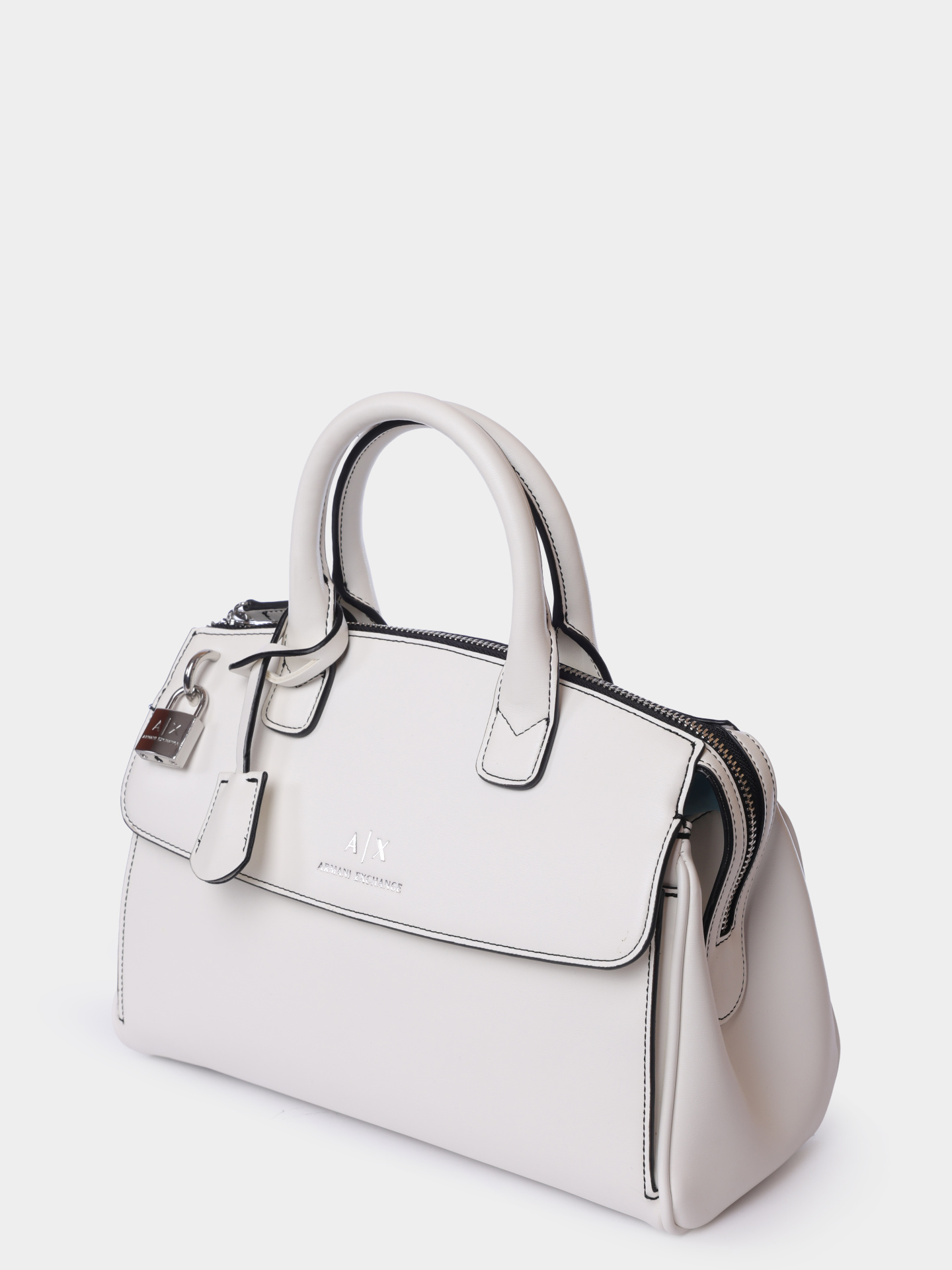 Сумка Armani Exchange XW000307 AF12040 F0003 белая женская — купить в интернет-магазине Verdistore