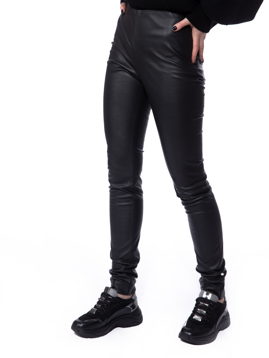 Легинсы из искусственной кожи — купить в интернет-магазине Verdistore