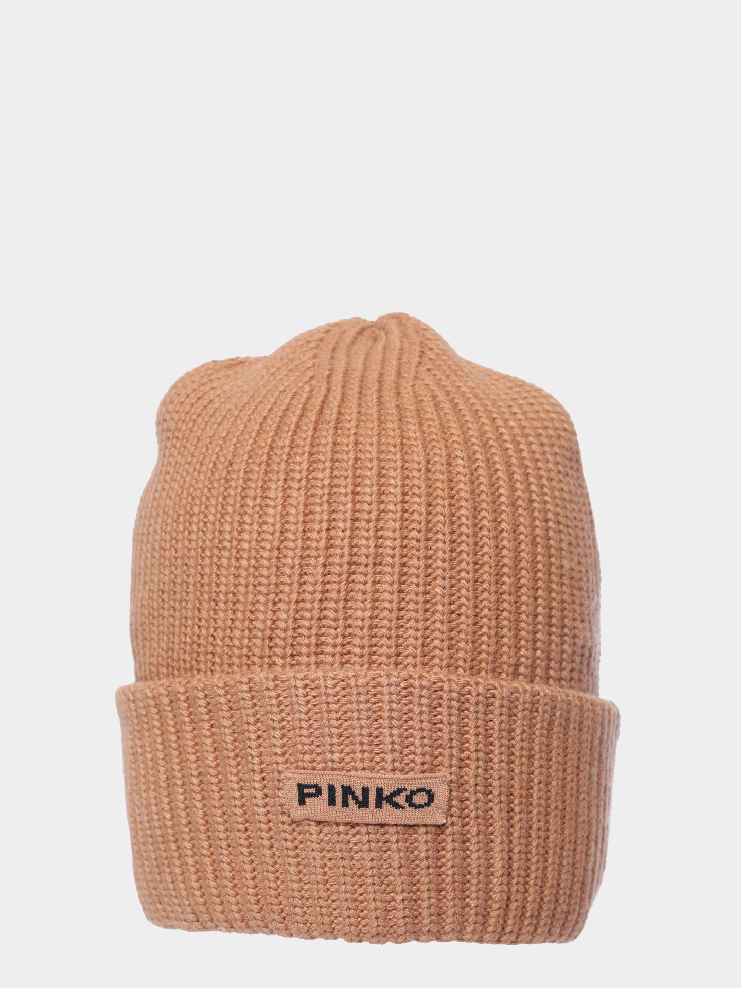 Шапка Pinko 105993 A2Z4 D23 светло-коричневая женская — купить в интернет-магазине Verdistore