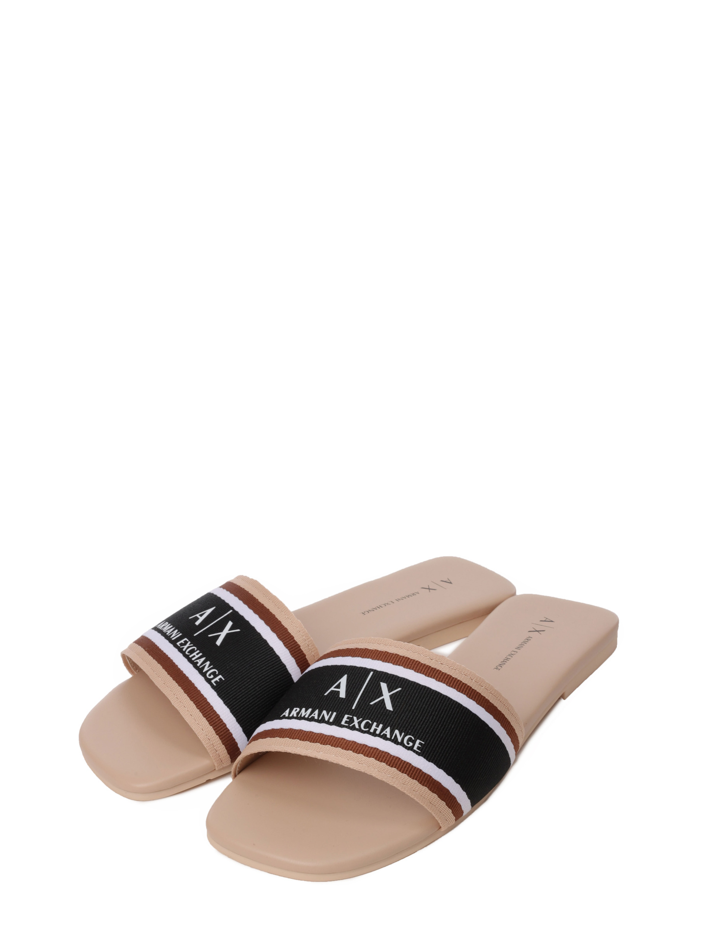 Тапки Armani Exchange XDP045 XV842 0095 текстильные женские — купить в интернет-магазине Verdistore