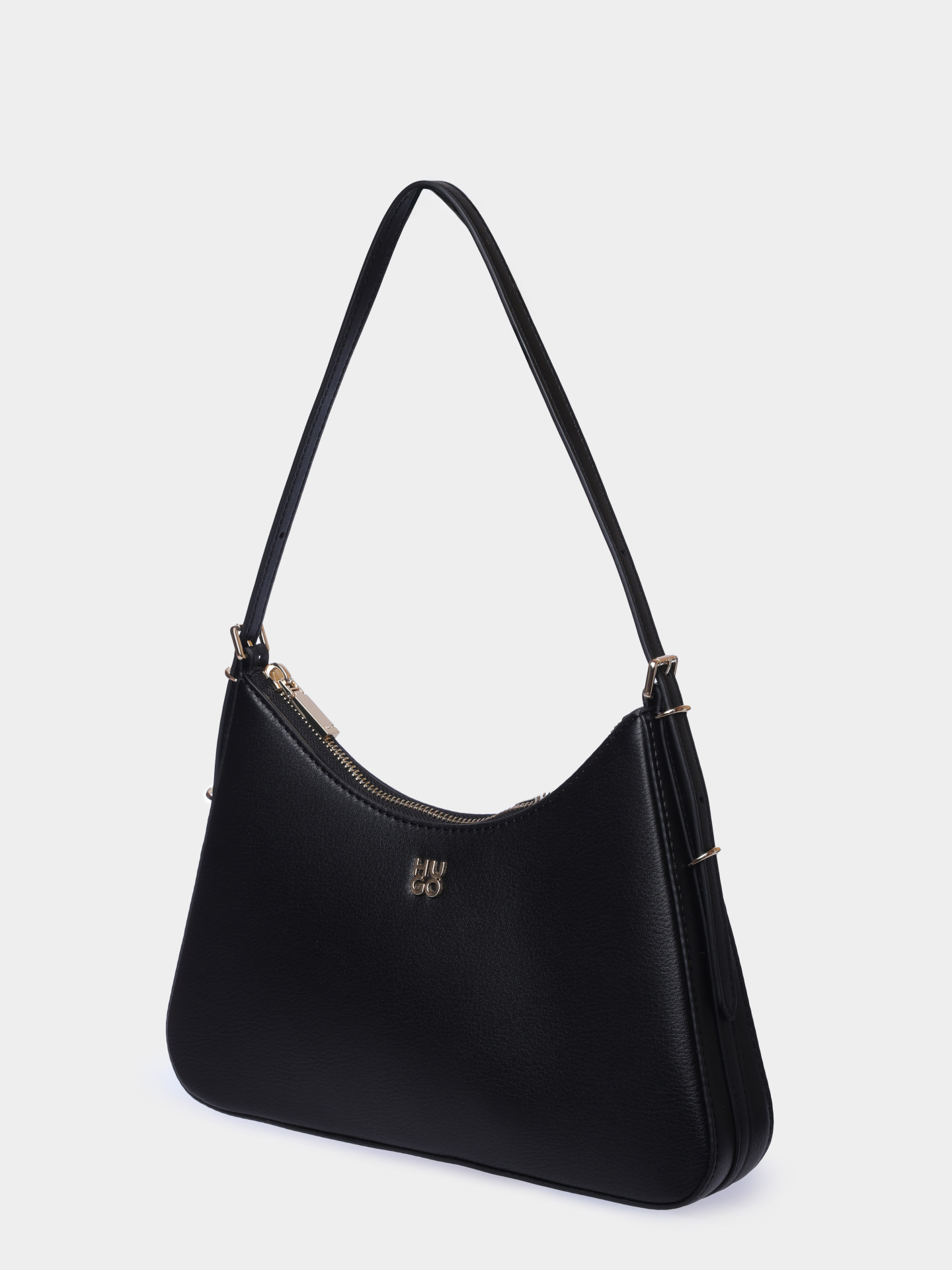 Сумка HUGO RED Neeko PN_Sh. Bag 10279879 01 50563002 001 черная женская из искуственной зернистой кожи — купить в интернет-магазине Verdistore