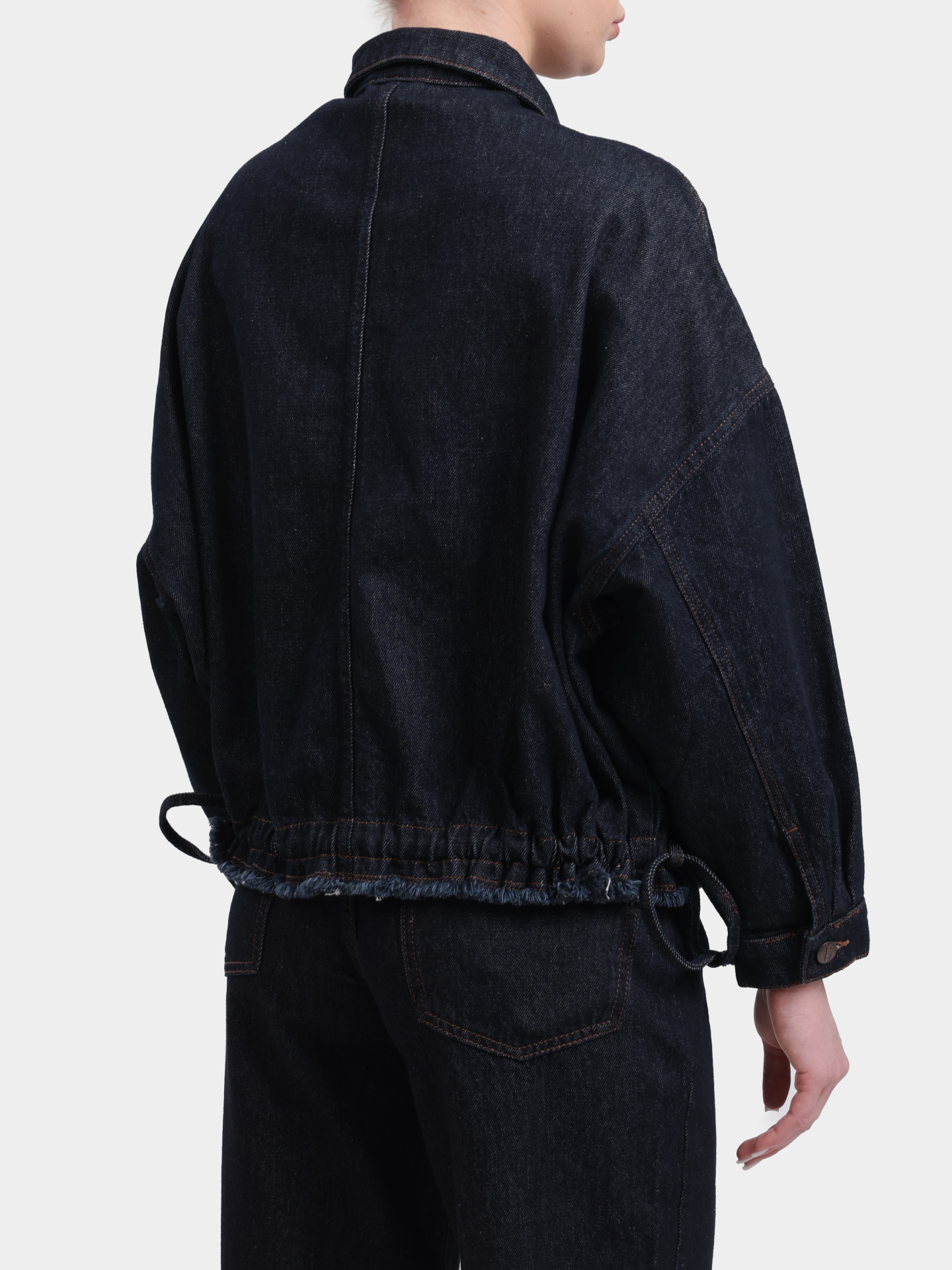 Куртка 1421-1567-01 A-03 синяя джинсовая женская — купить в интернет-магазине Verdistore