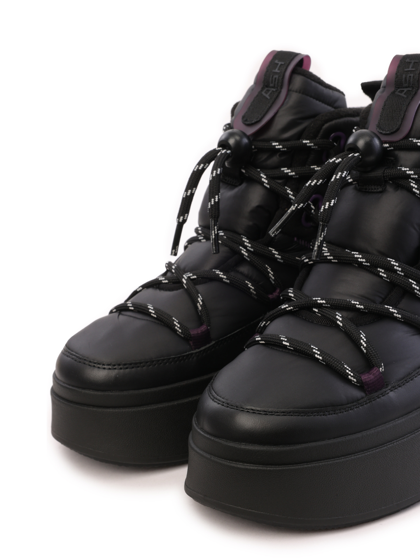 Сапоги ASH 9AH.AH130601.F дутые женские на шнуровке — купить в интернет-магазине Verdistore