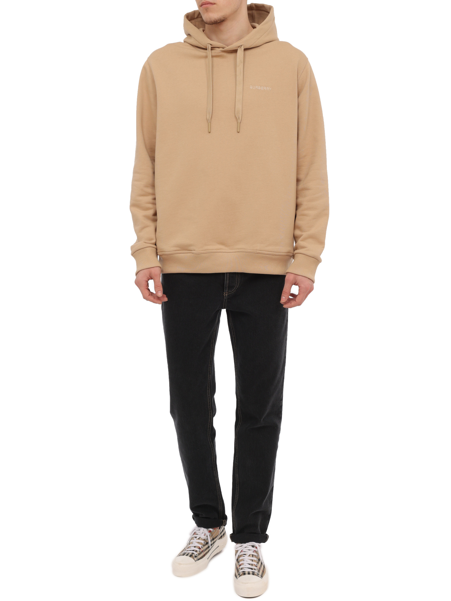 Худи Burberry 8072714 A7405 хлопковое мужское — купить в интернет-магазине Verdistore