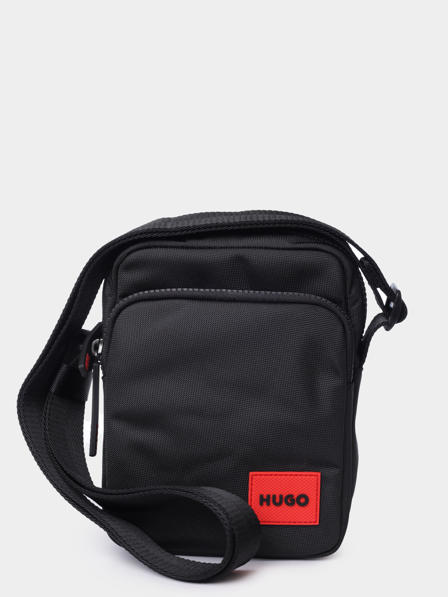 Сумка Hugo 50547767 001 черная мужская с логотипом — купить в интернет-магазине Verdistore