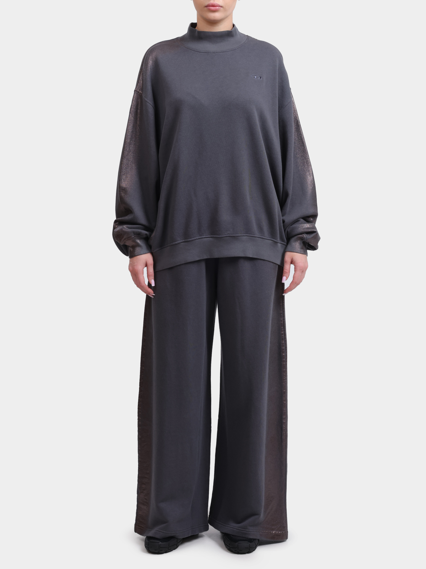 Свитшот A219390EPCT9EB серый женский — купить в интернет-магазине Verdistore