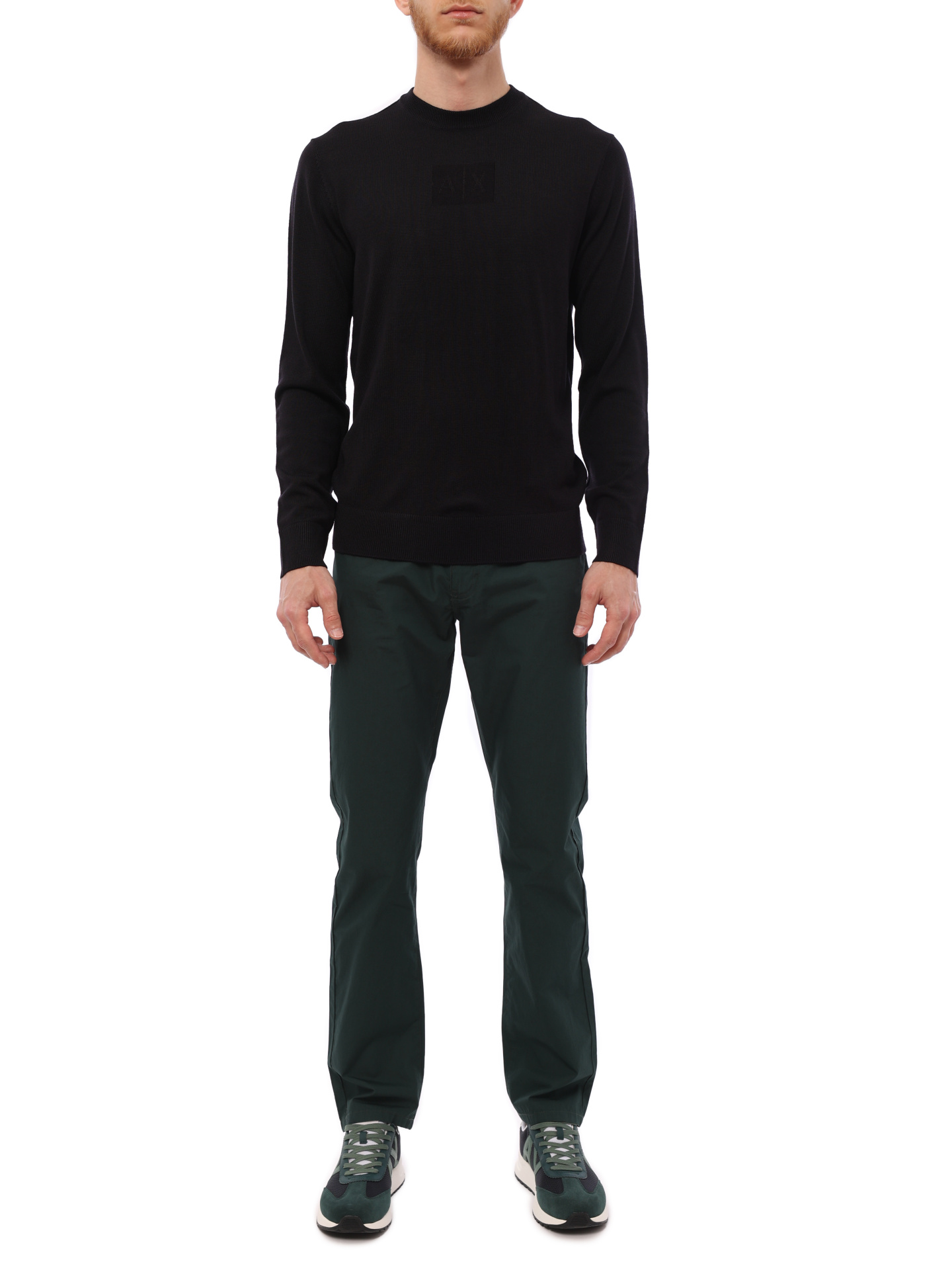 Джинсы Armani Exchange 3RZJ16 ZNYLZ 1882 темно-зеленые мужские — купить в интернет-магазине Verdistore