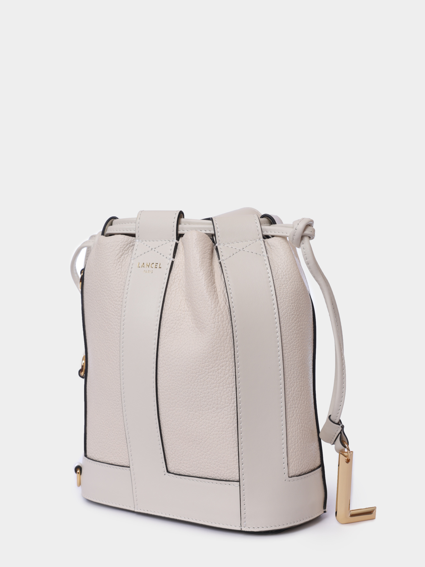 Сумка Lancel A13357 34 белая женская из кожи  — купить в интернет-магазине Verdistore