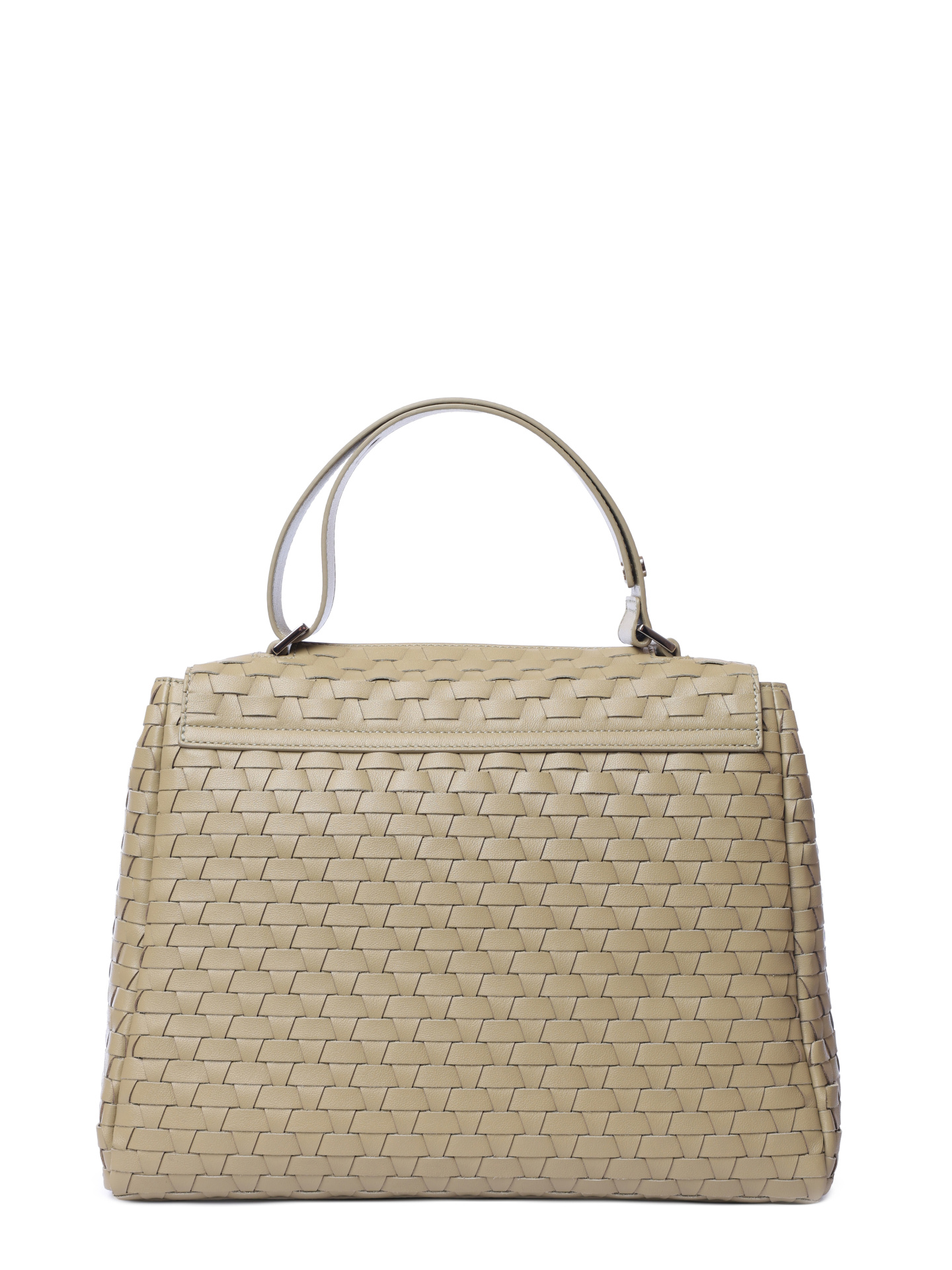 Сумка BT2006 Sveva M nappa woven oliva оливковая из плетеной кожи — купить в интернет-магазине Verdistore