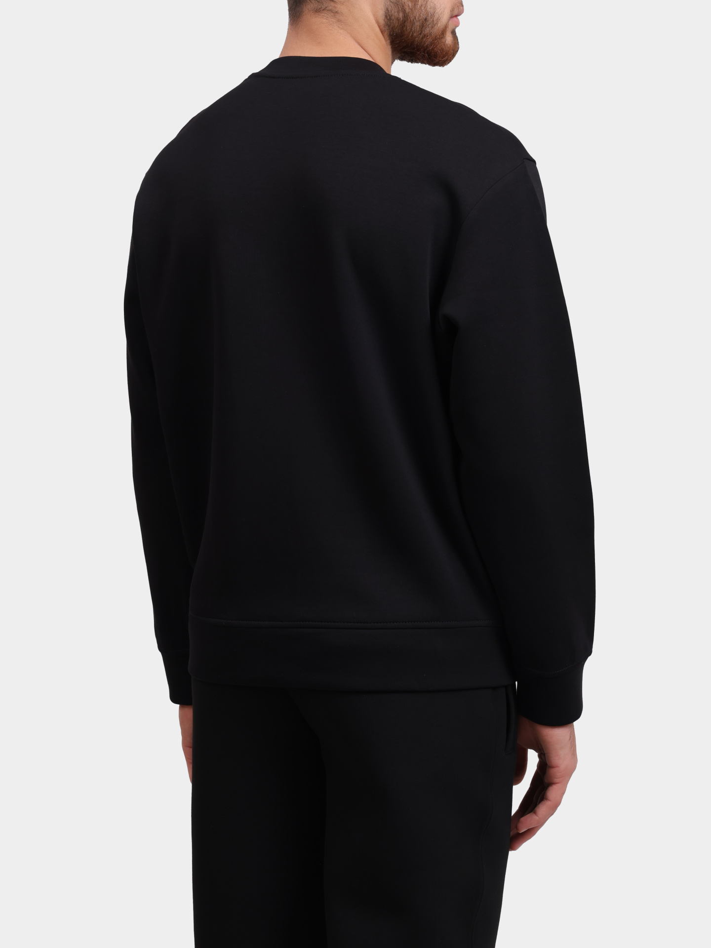 Свитшот Armani Exchange XM001892 AF10818 MC004 черный мужской — купить в интернет-магазине Verdistore
