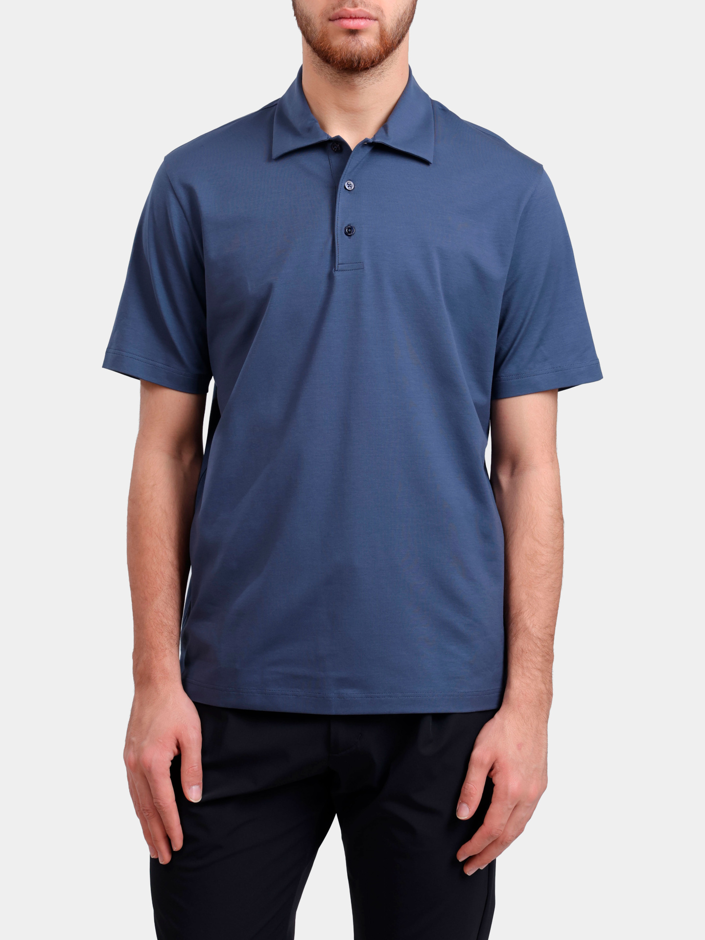 Поло Herno JPL00142U 52003 9119 хлопковое мужское — купить в интернет-магазине Verdistore