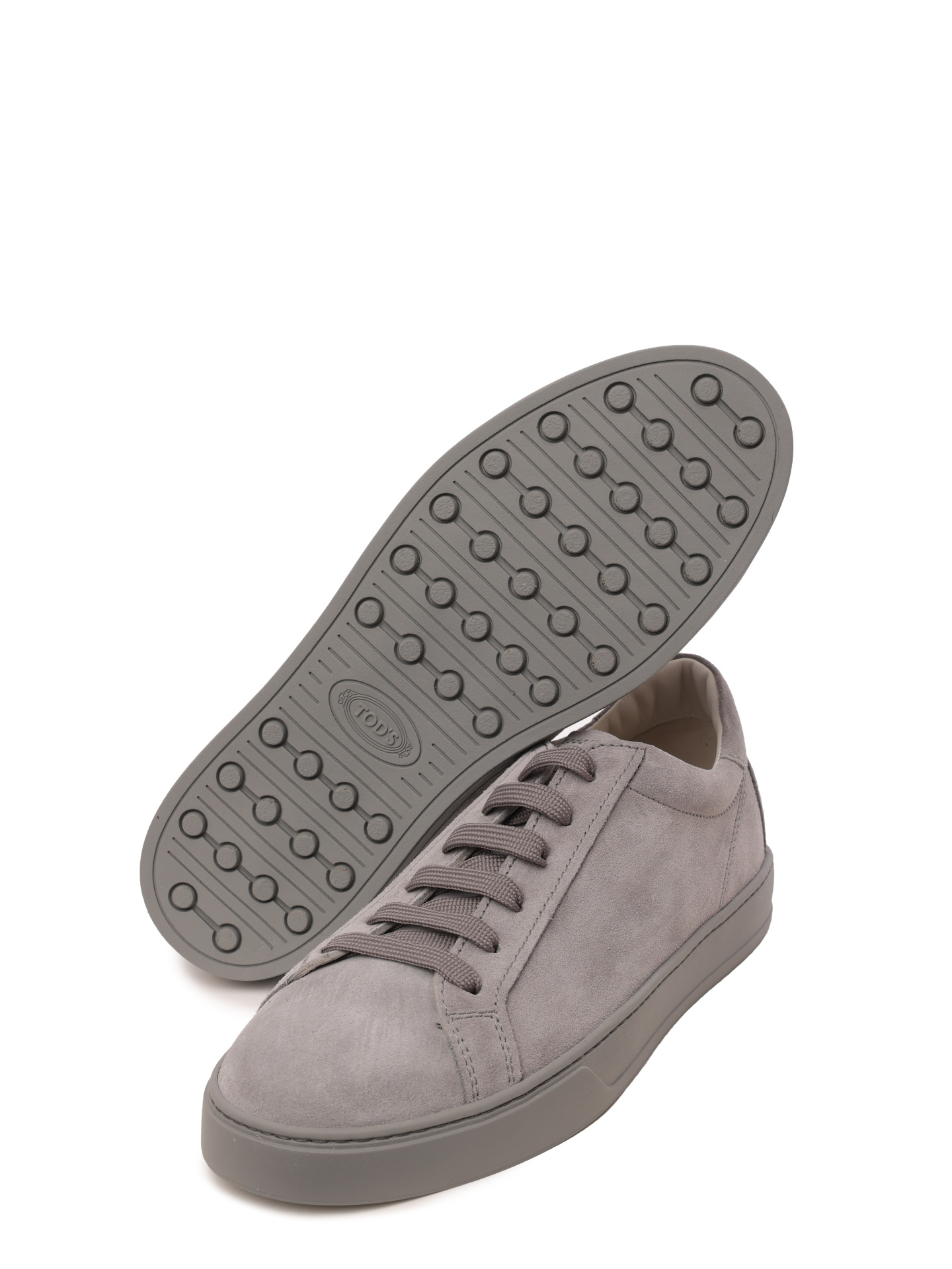 Кеды серые замшевые на шнурках — купить в интернет-магазине Verdistore