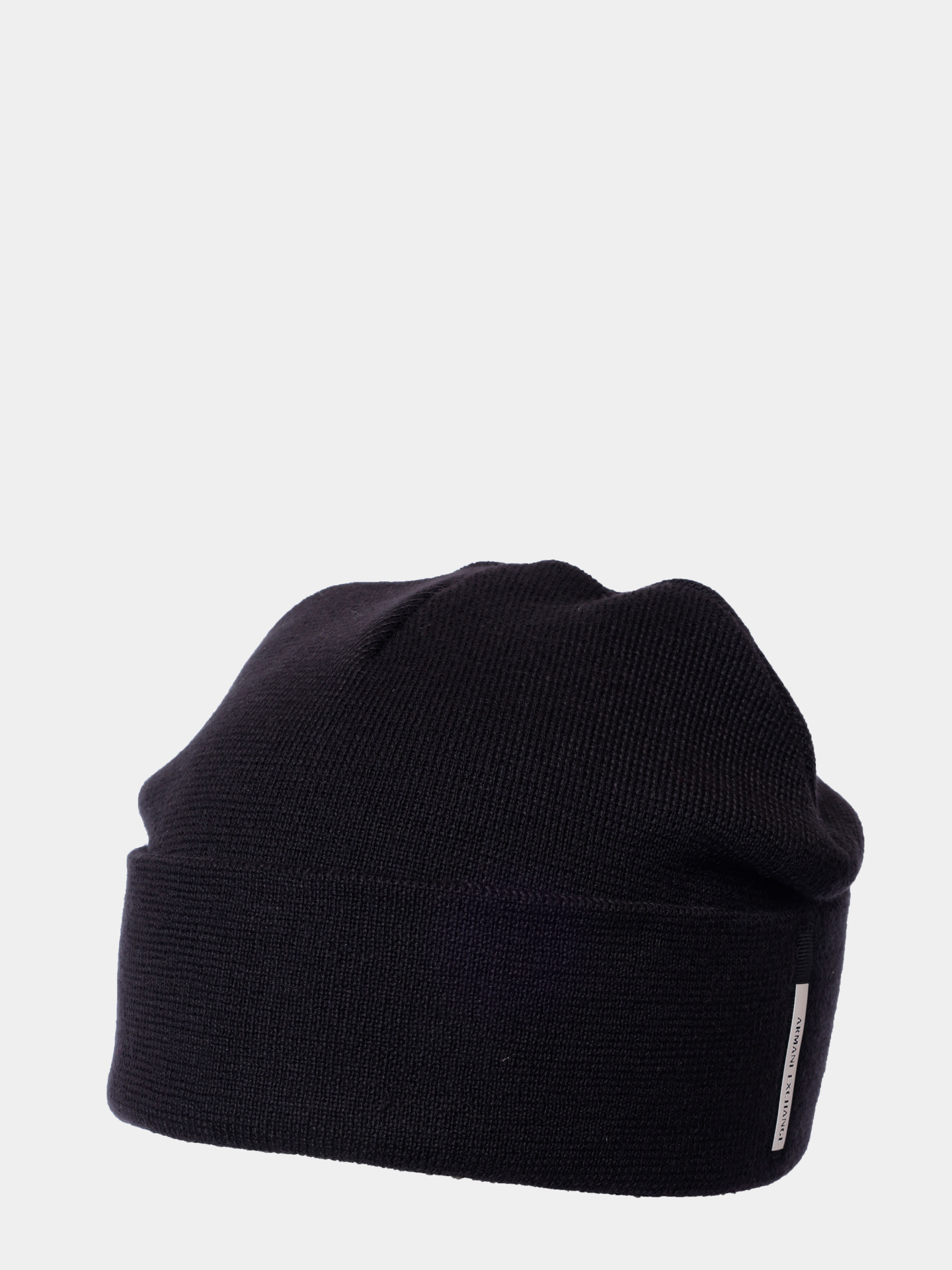 Шапка Armani Exchange XM001636 AF16950 UC001 черная мужская — купить в интернет-магазине Verdistore