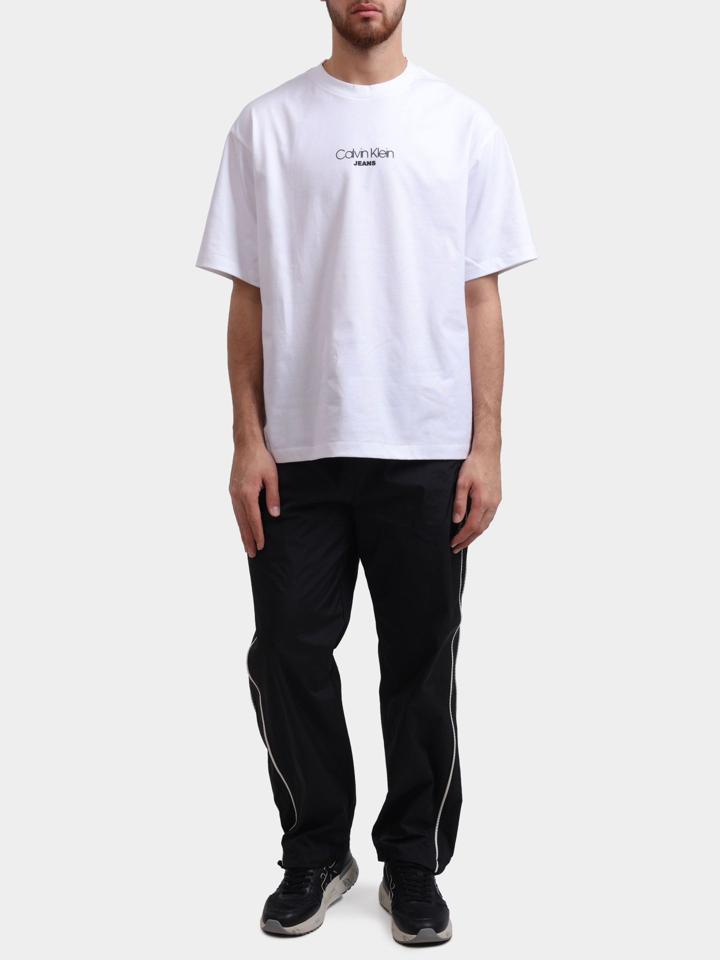 Футболка Calvin Klein Jeans LV04RC851G YAA хлопковая мужская — купить в интернет-магазине Verdistore