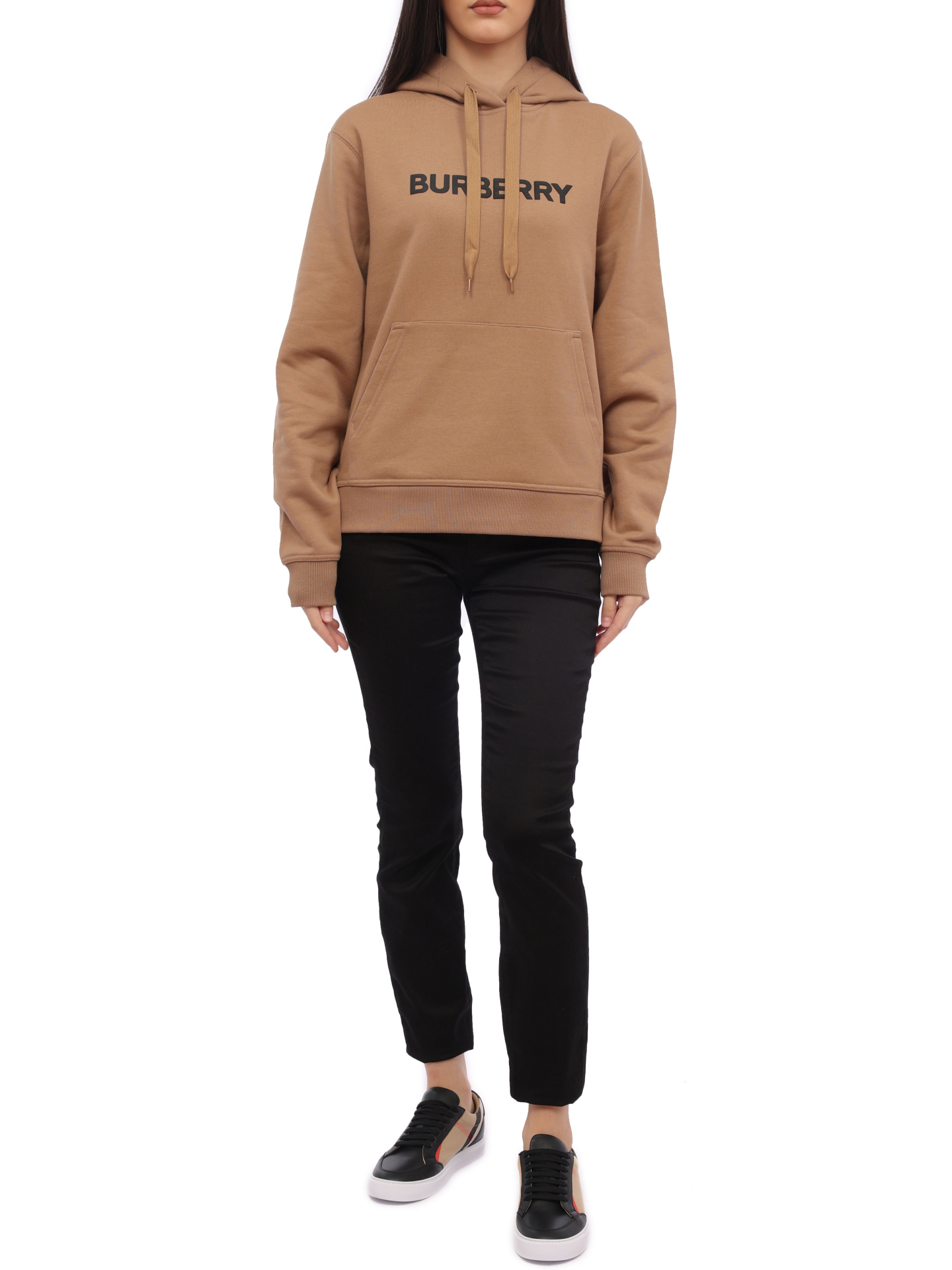 Худи Burberry 8060702 A1420 хлопковое женское — купить в интернет-магазине Verdistore