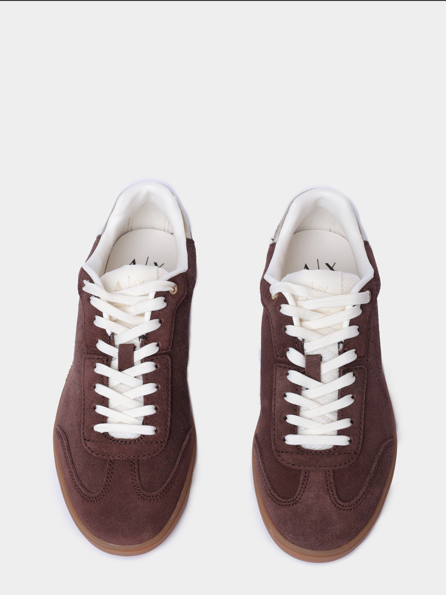 Кеды Armani Exchange XW002791 AF23058 MZ729 замшевые женские — купить в интернет-магазине Verdistore