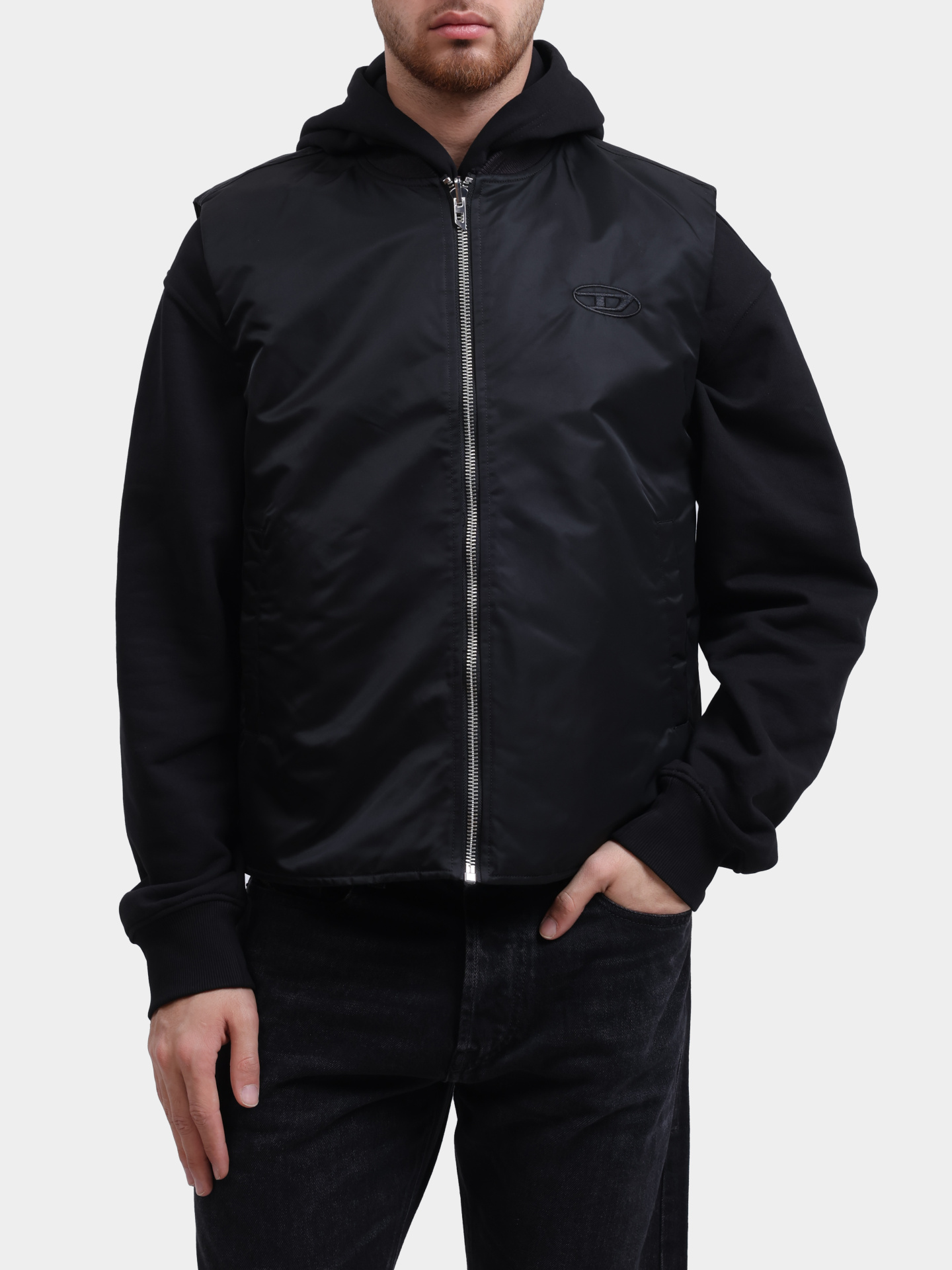 Жилет Diesel A201170HCAS9XX двухсторонний мужской — купить в интернет-магазине Verdistore