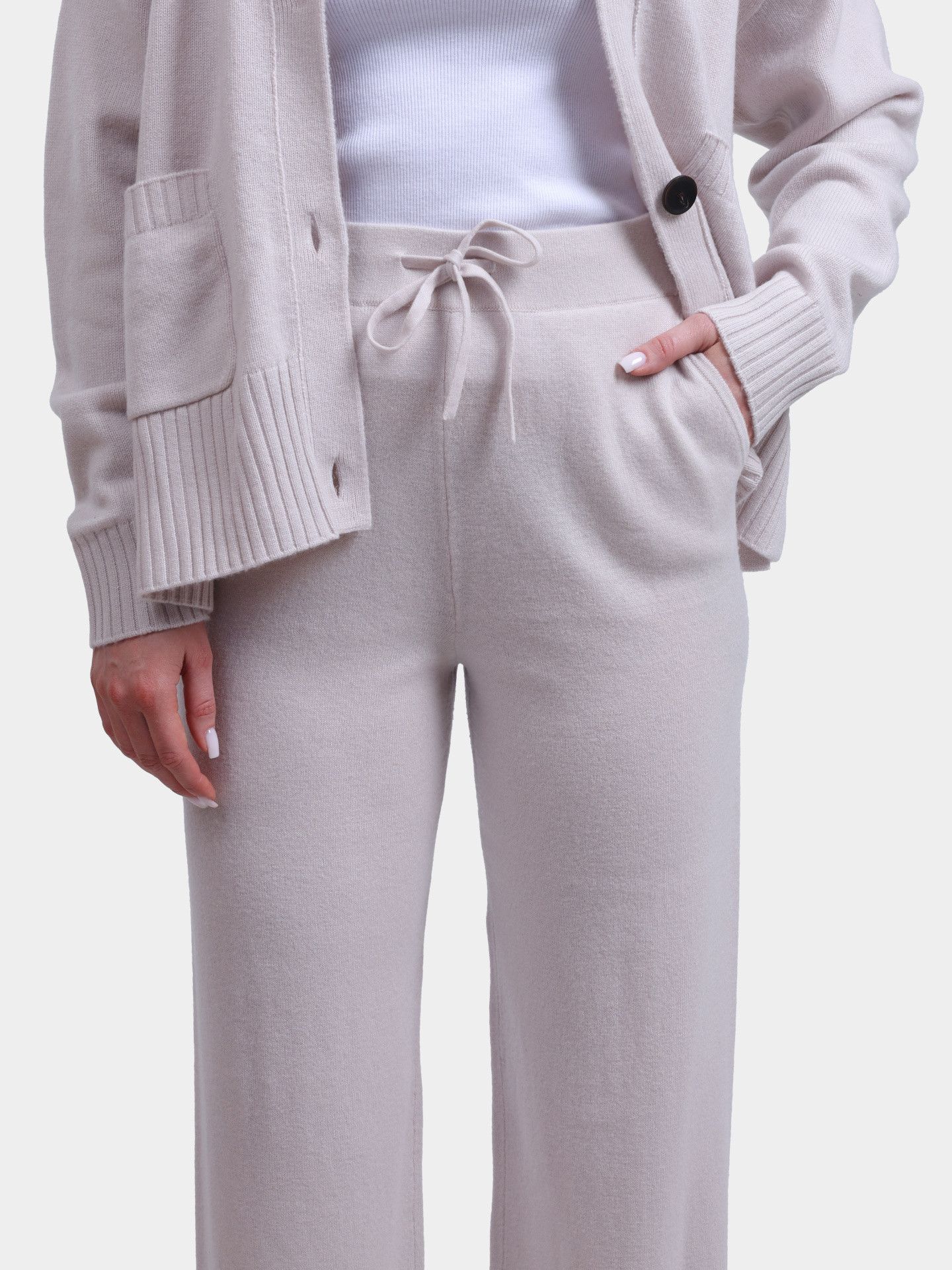 Брюки Alpha Studio AD-4245Q 2017 с поясом на кулиске женские — купить в интернет-магазине Verdistore