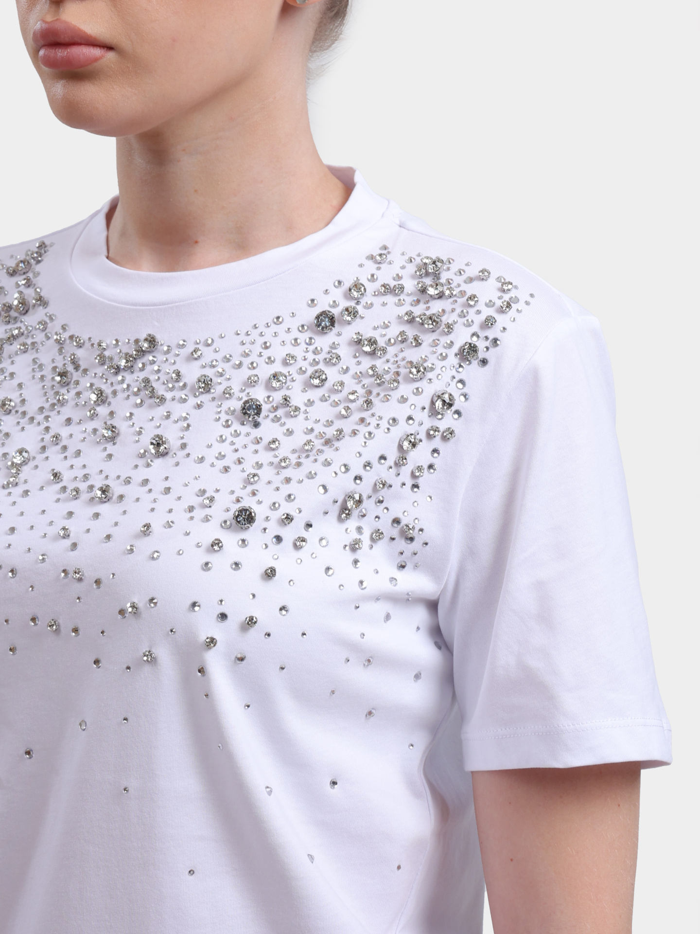 Футболка Liu-Jo BLACK LABEL CA6193 J3868 11111 белая женская — купить в интернет-магазине Verdistore