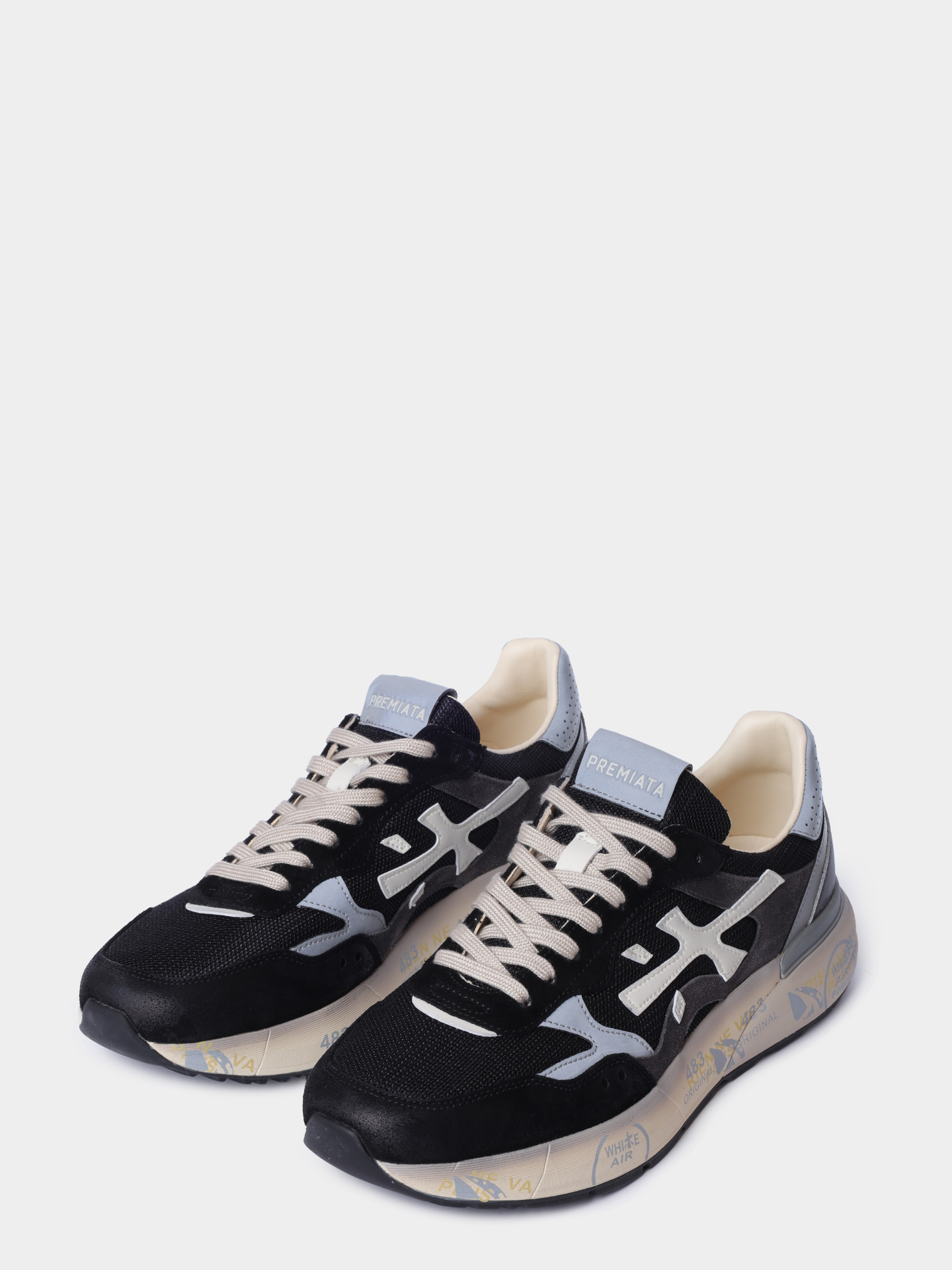 Кроссовки Premiata MICK 8119 BL комбинированные мужские — купить в интернет-магазине Verdistore