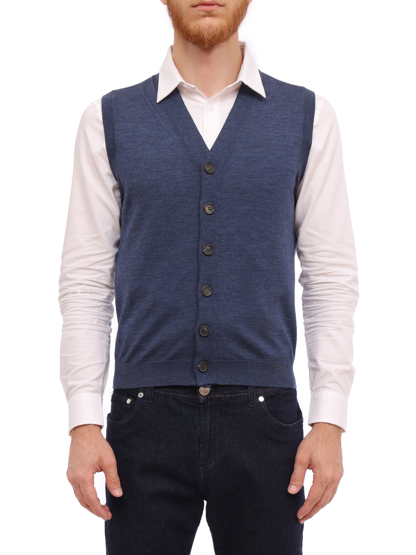 Жилет Brunello Cucinelli M2482067 трикотажный мужской — купить в интернет-магазине Verdistore