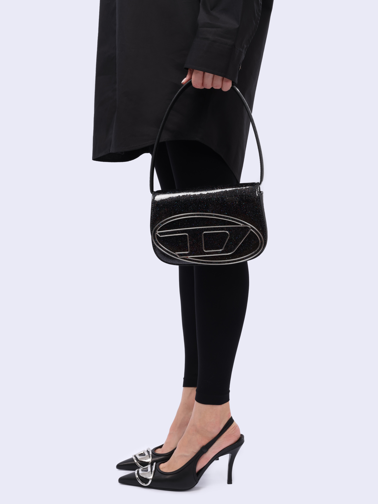 Сумка Diesel X08396-P2766-HA321 черная женская — купить в интернет-магазине Verdistore