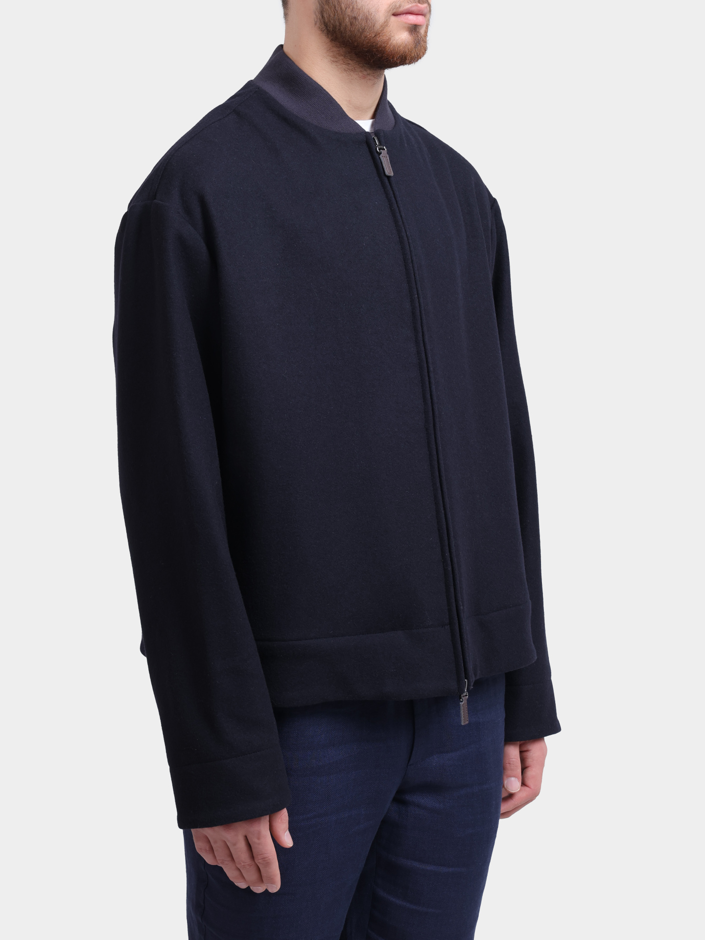 Бомбер Emporio Armani 6D1B6X 1K75Z темно-синий мужской — купить в интернет-магазине Verdistore