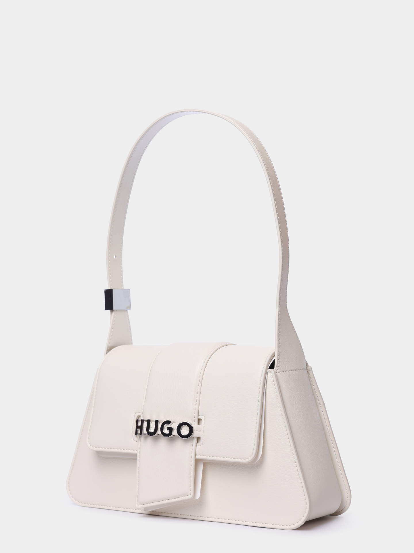 Сумка Hugo 50541806 110 белая женская с логотипом — купить в интернет-магазине Verdistore