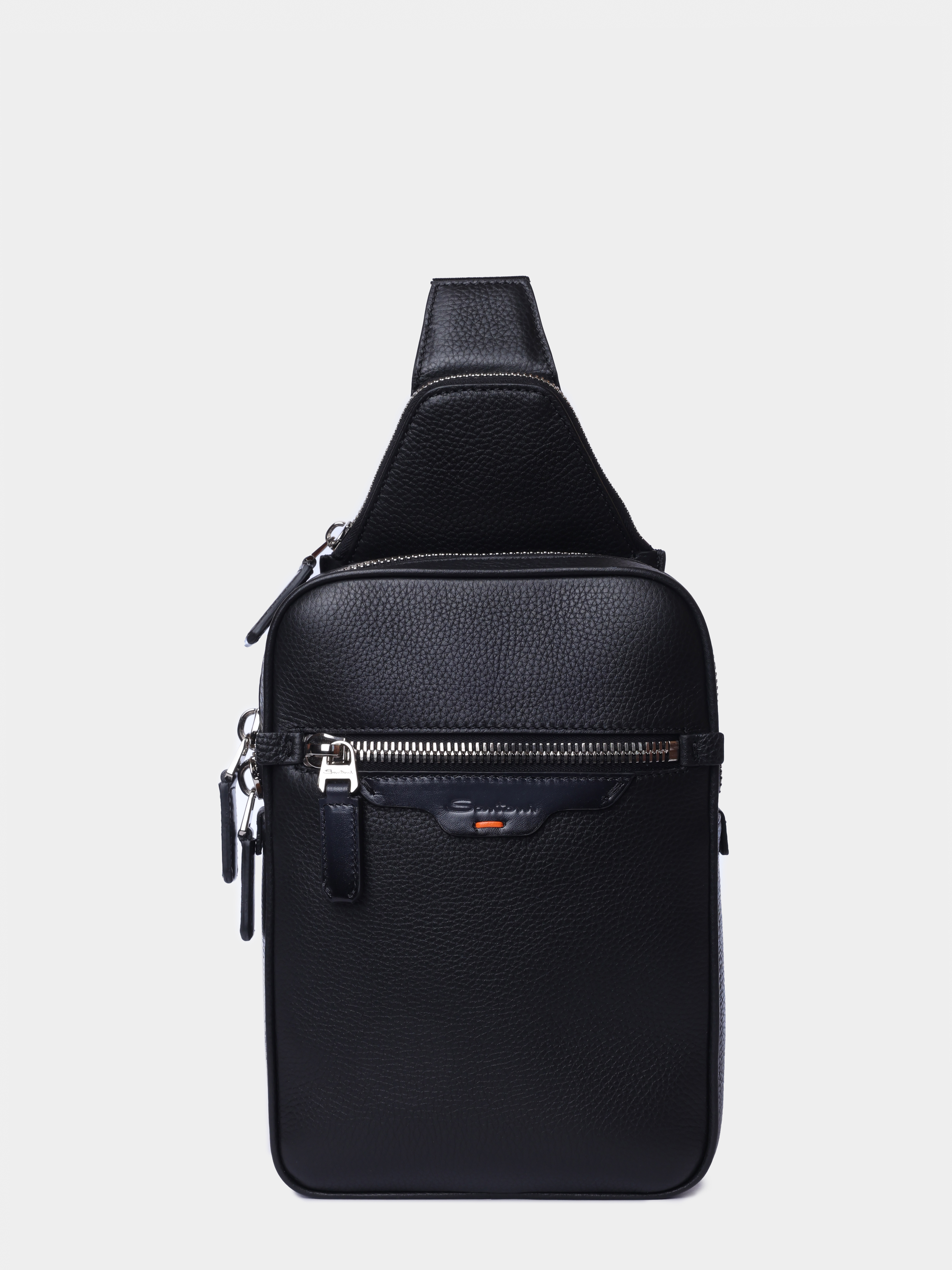 Рюкзак Santoni UIBGA2869BS-AITBN01 кожаный мужской — купить в интернет-магазине Verdistore