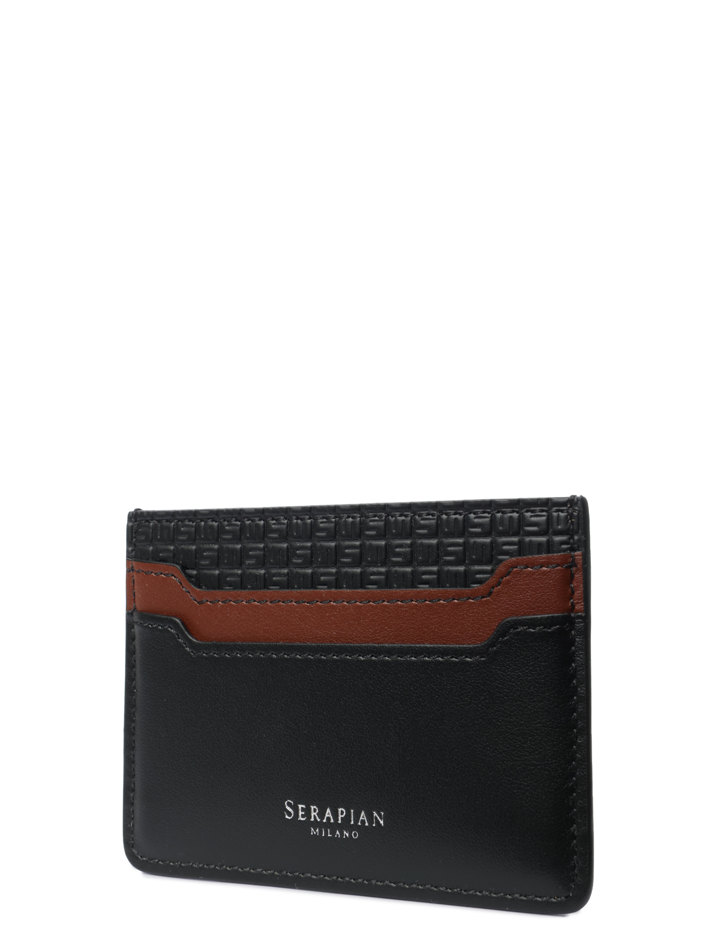 Картхолдер комбинированный с маленьким логотипом — купить в интернет-магазине Verdistore