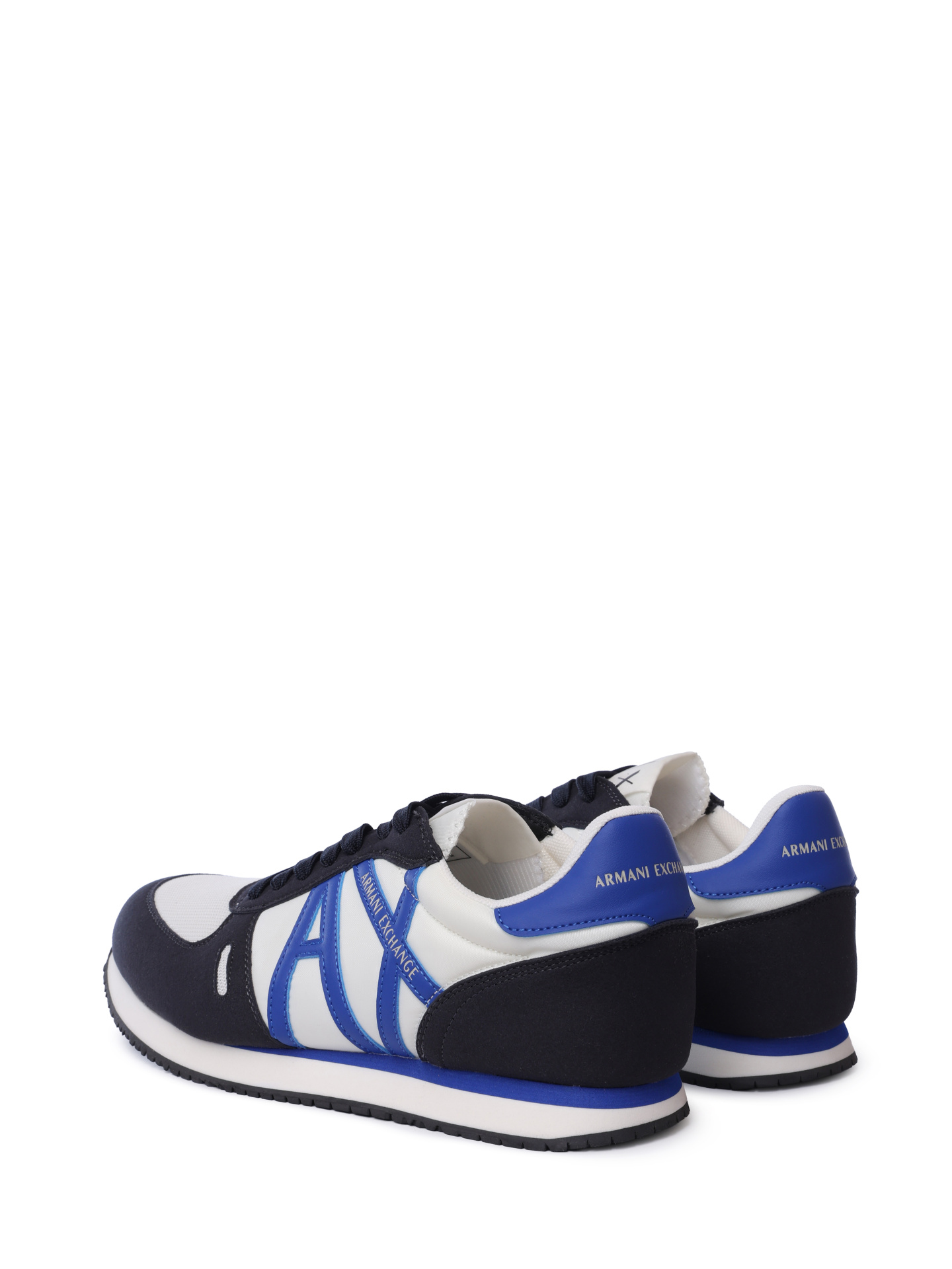 Кроссовки Armani Exchange XUX017 XCC68 U385 комбинированные мужские с логотипом — купить в интернет-магазине Verdistore