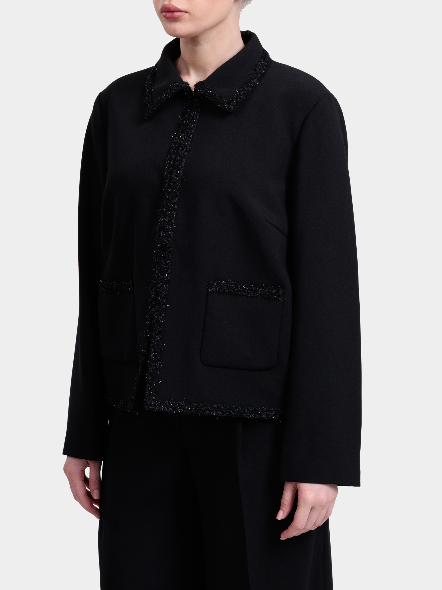 Жакет Joop! 261J58Jady 30100109 00001 черный женский с фактурной отделкой — купить в интернет-магазине Verdistore