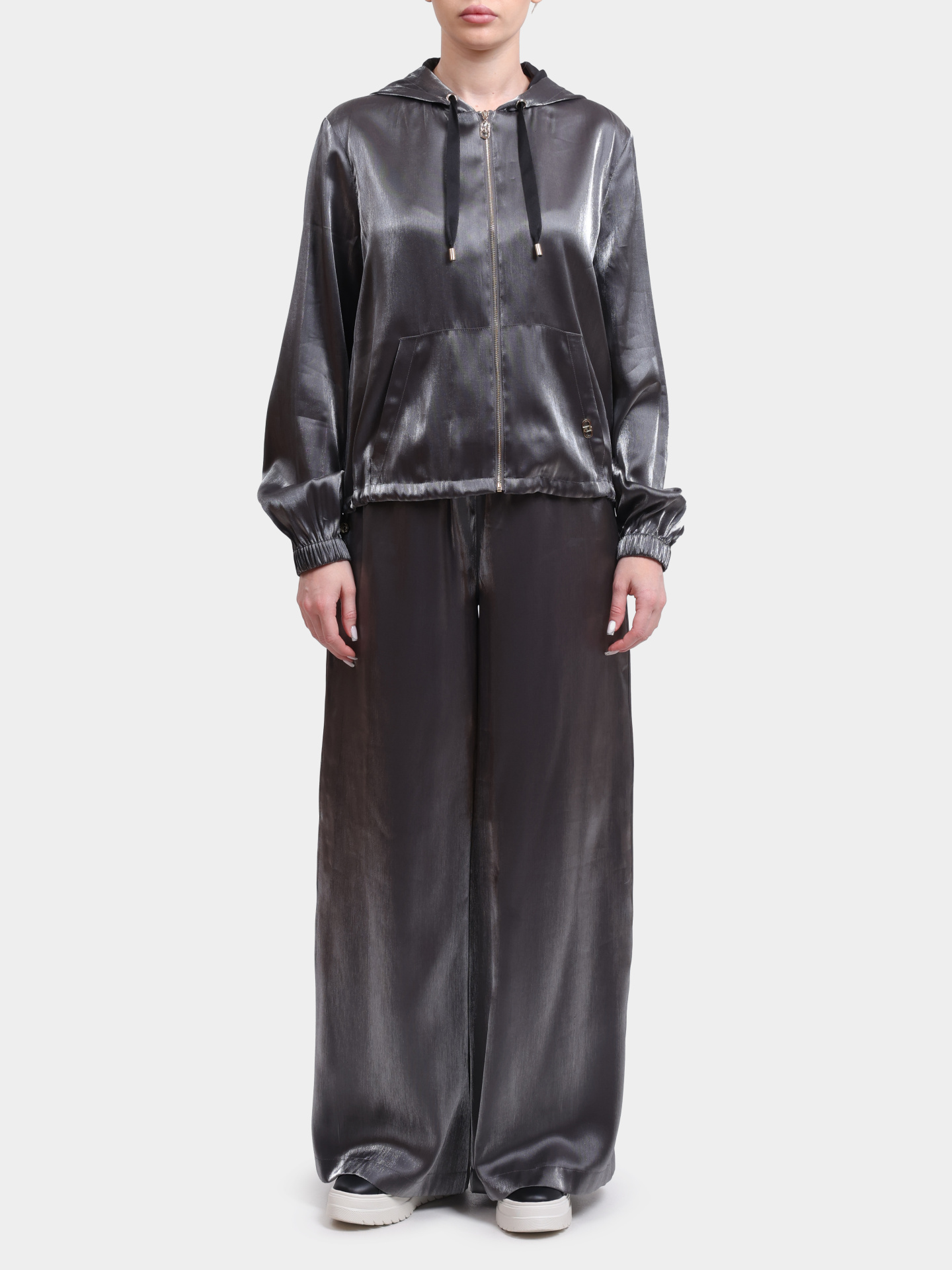 Мастерка TA6004 T322A A4377 серая женская  — купить в интернет-магазине Verdistore