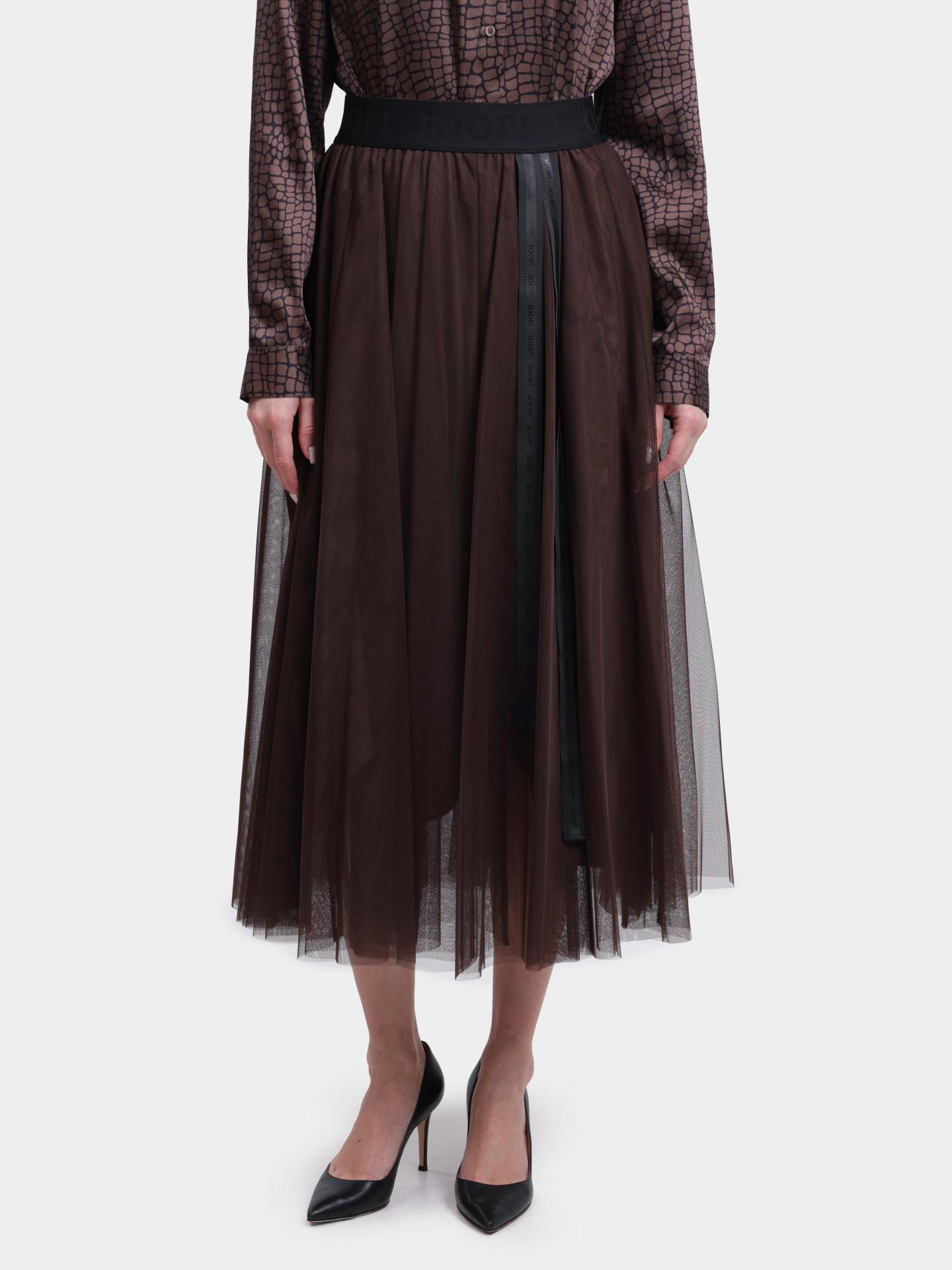 Юбка 58 252S58Fridi 10012868 201 темно-коричневая женская — купить в интернет-магазине Verdistore