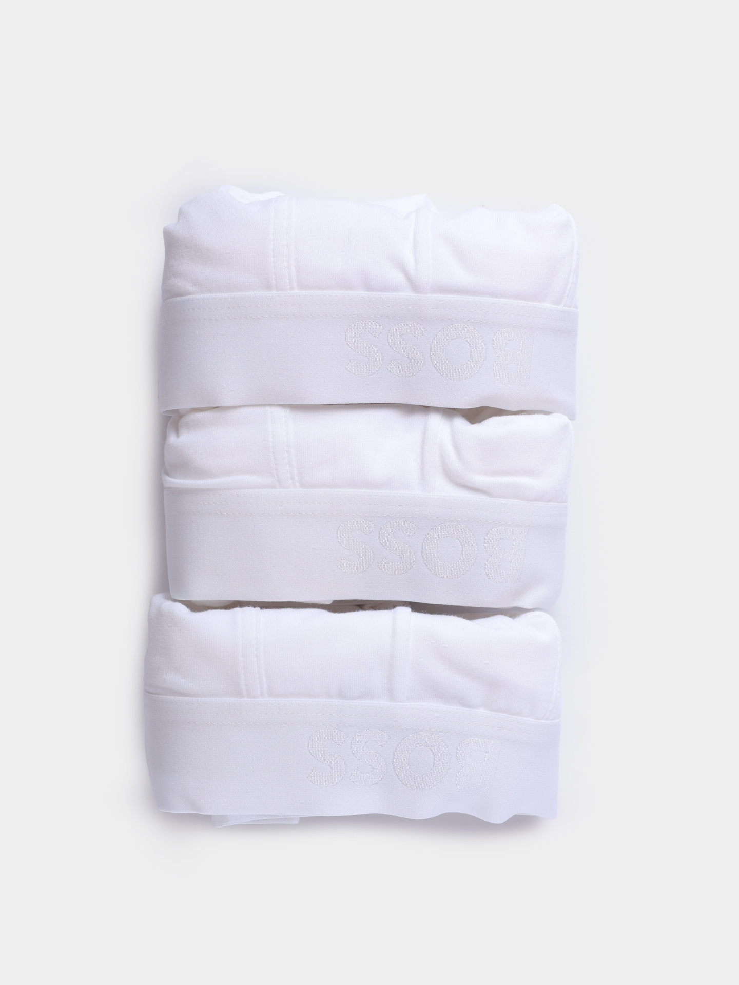 Комплект трусов 3 пары Trunk 3P BOSS ONE 10272529 01 50544263 110 мужские белые  — купить в интернет-магазине Verdistore