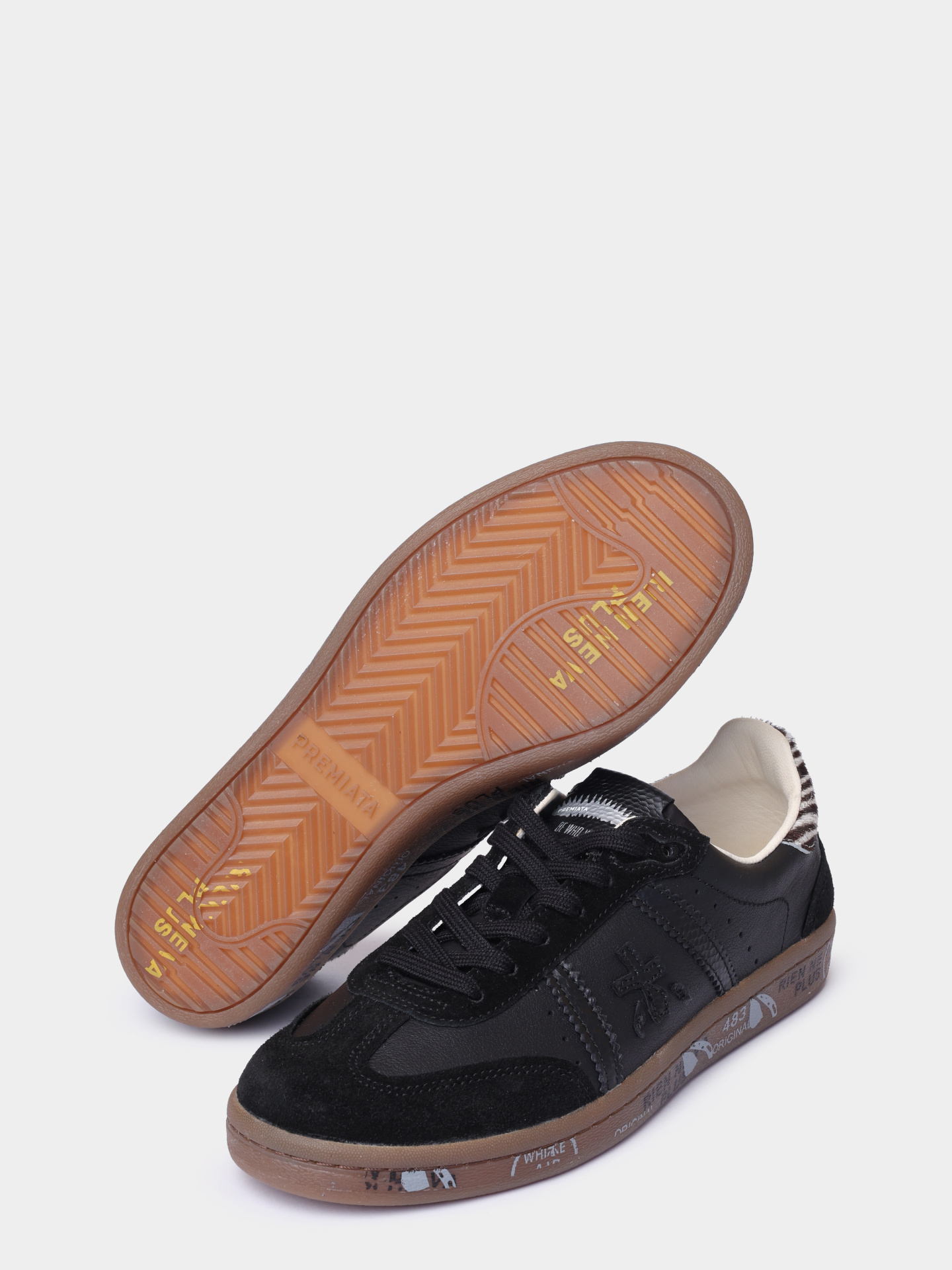 Кеды Premiata BONNIE_D VAR 7694 черные женские — купить в интернет-магазине Verdistore