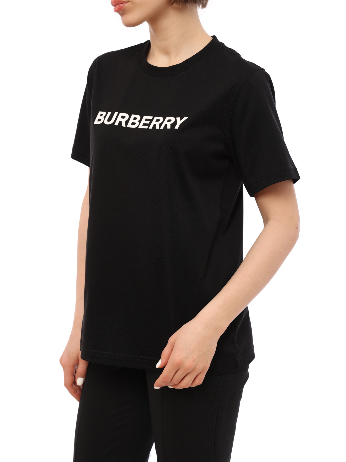 Футболка Burberry 8055251 A1189 хлопковая женская — купить в интернет-магазине Verdistore