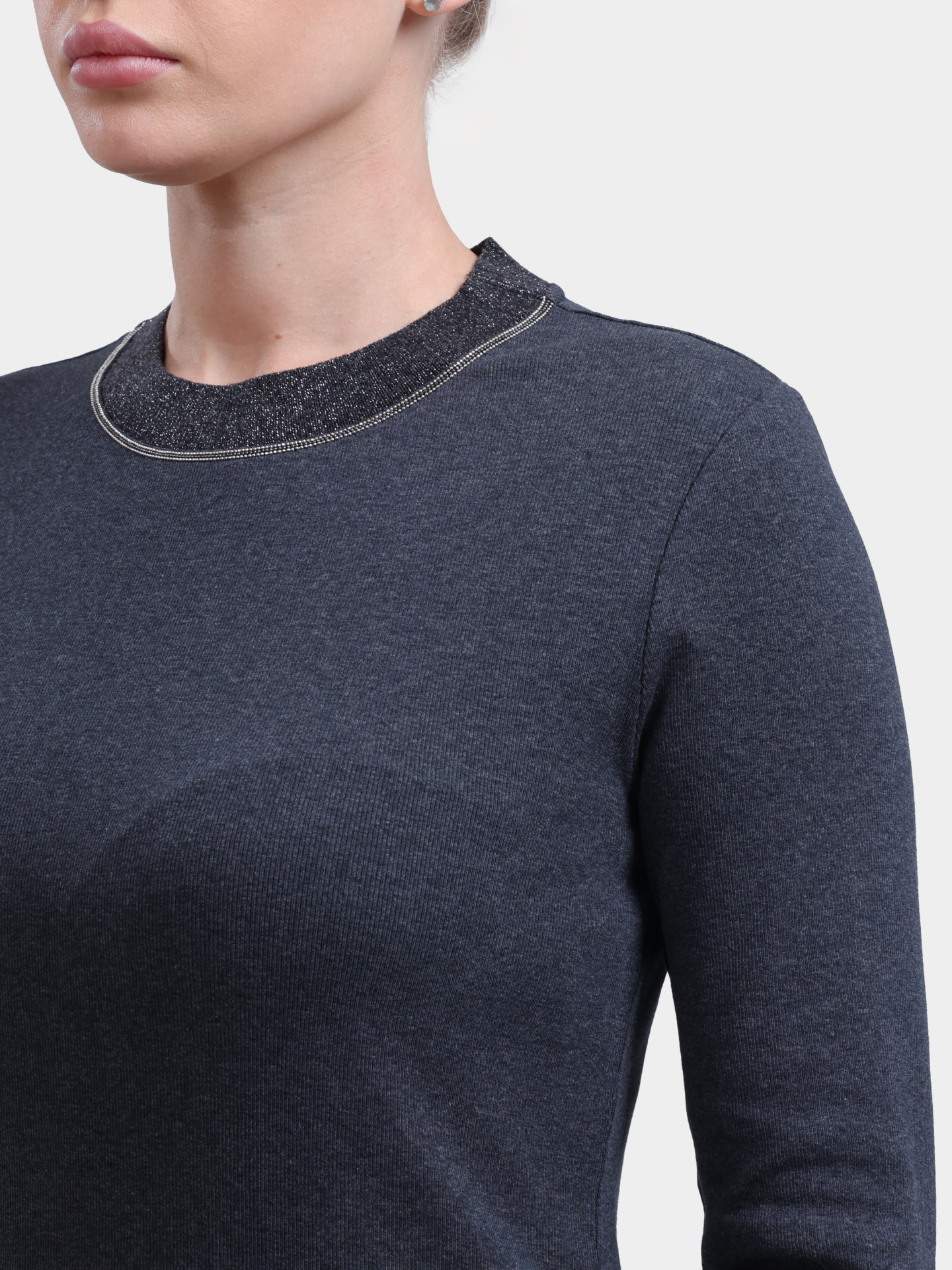 Лонгслив Peserico S06707J0 5669B 73B хлопковый женский — купить в интернет-магазине Verdistore