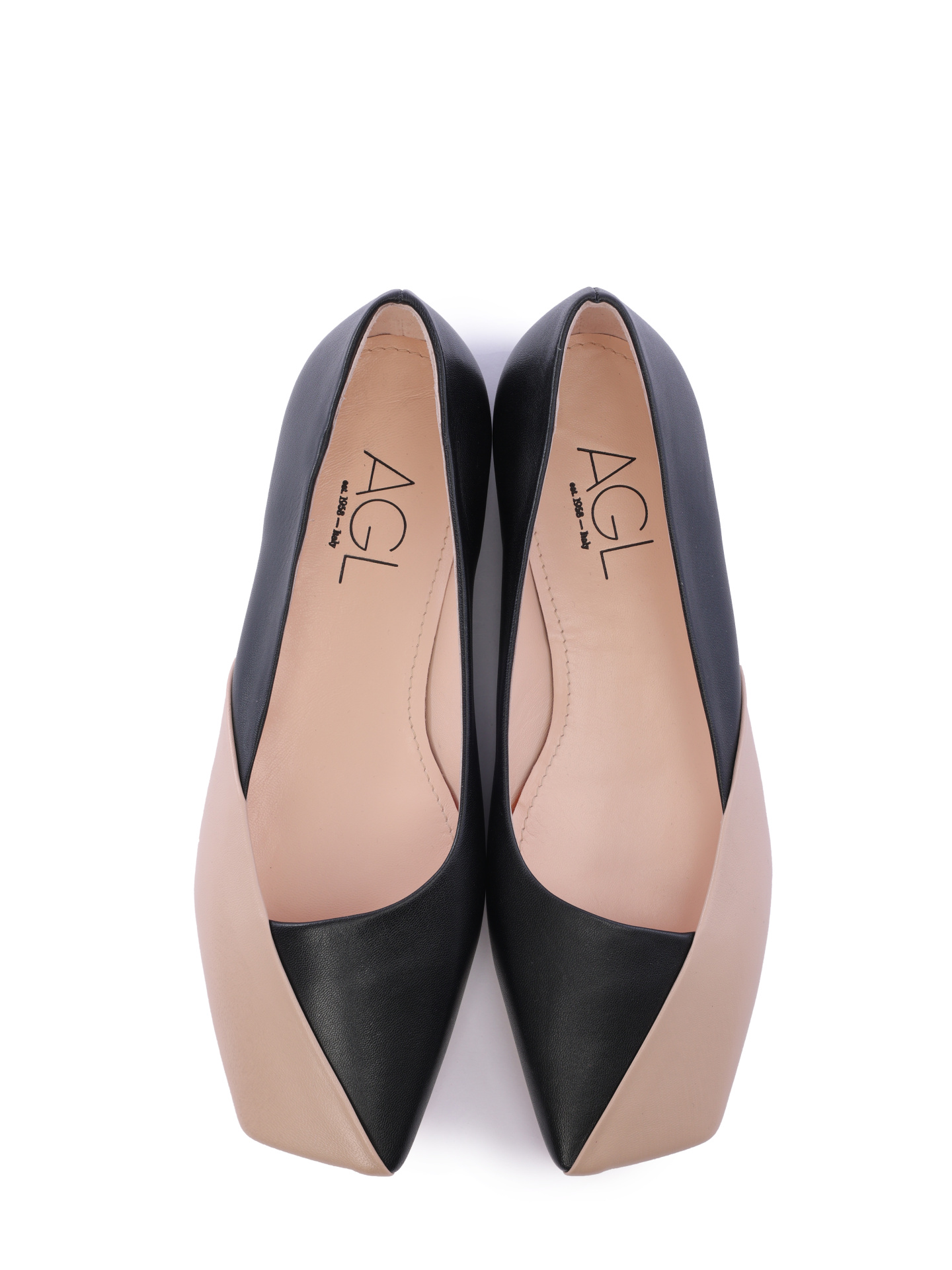 Балетки AGL D550005PCK0521 E283 комбинированные женские — купить в интернет-магазине Verdistore