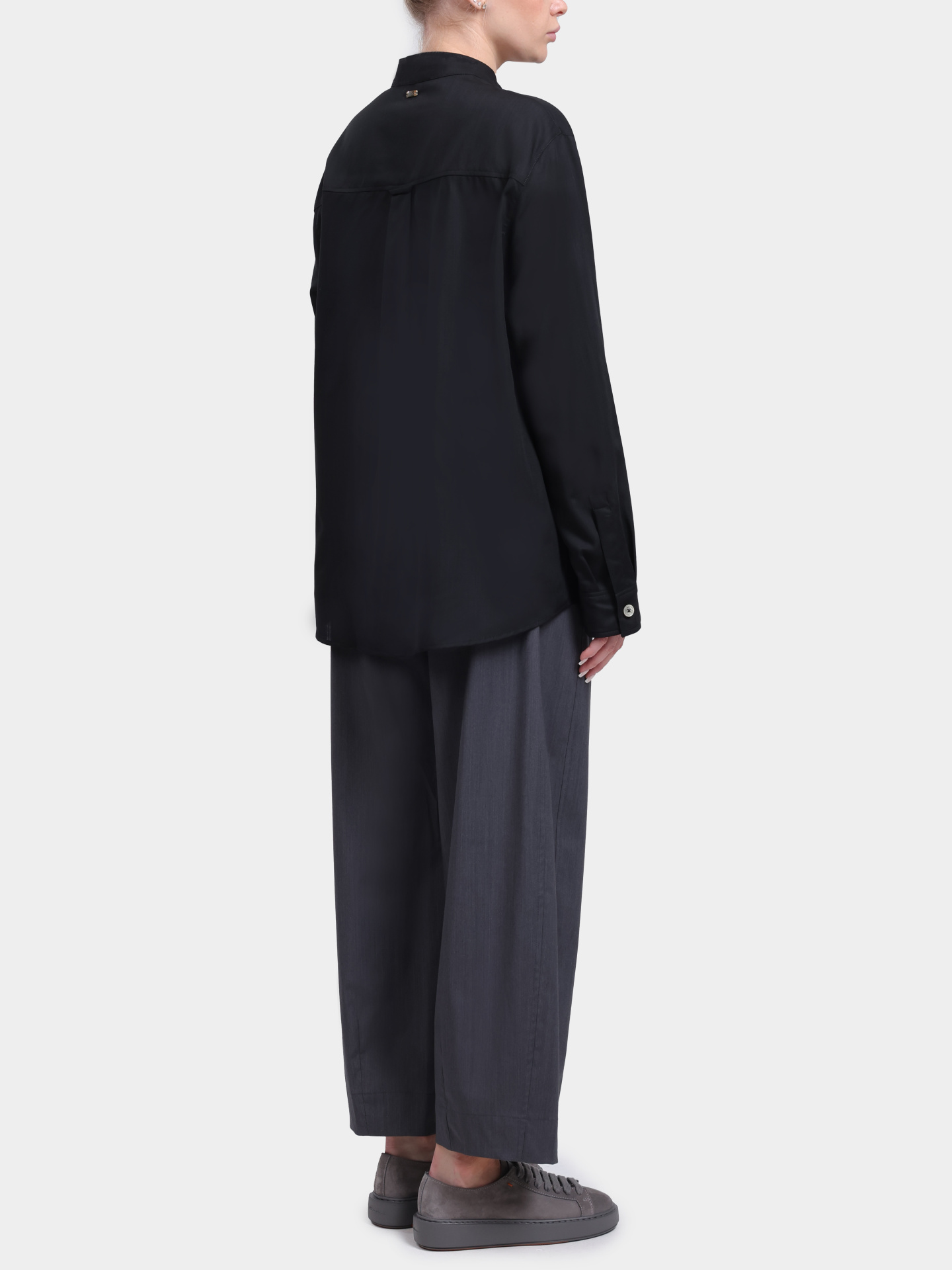 Брюки Herno PT000226D 33484 9487 серые женские — купить в интернет-магазине Verdistore
