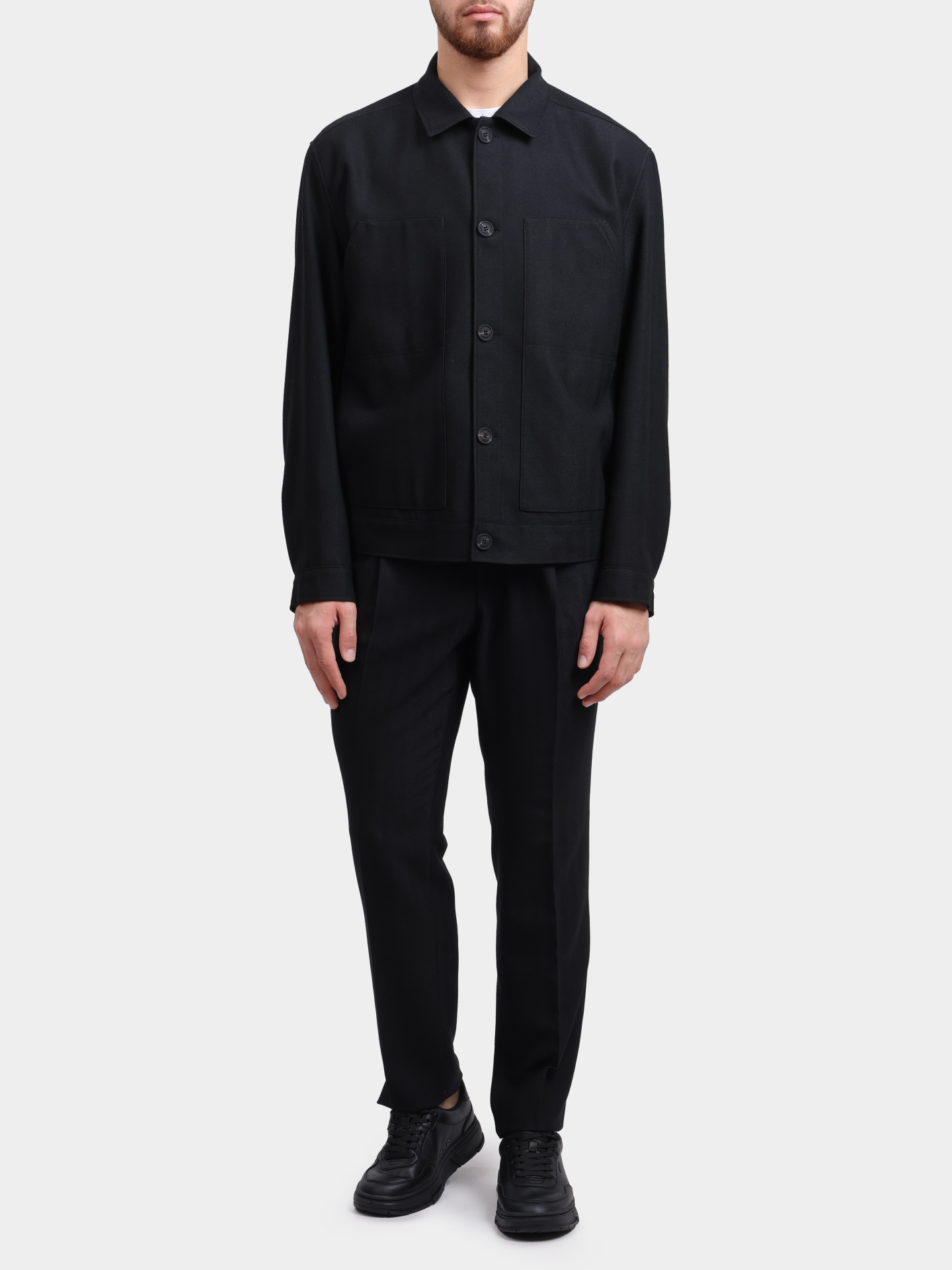 Брюки Hugo 10271766 01 50544673 001 черные мужские — купить в интернет-магазине Verdistore