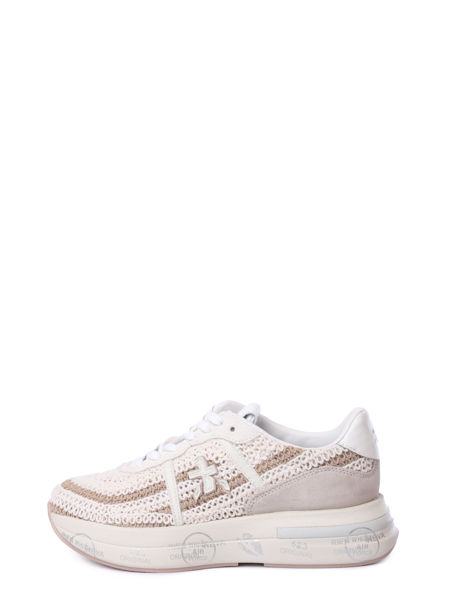 Кроссовки Premiata CASSIE VAR 7369 комбинированные женские — купить в интернет-магазине Verdistore