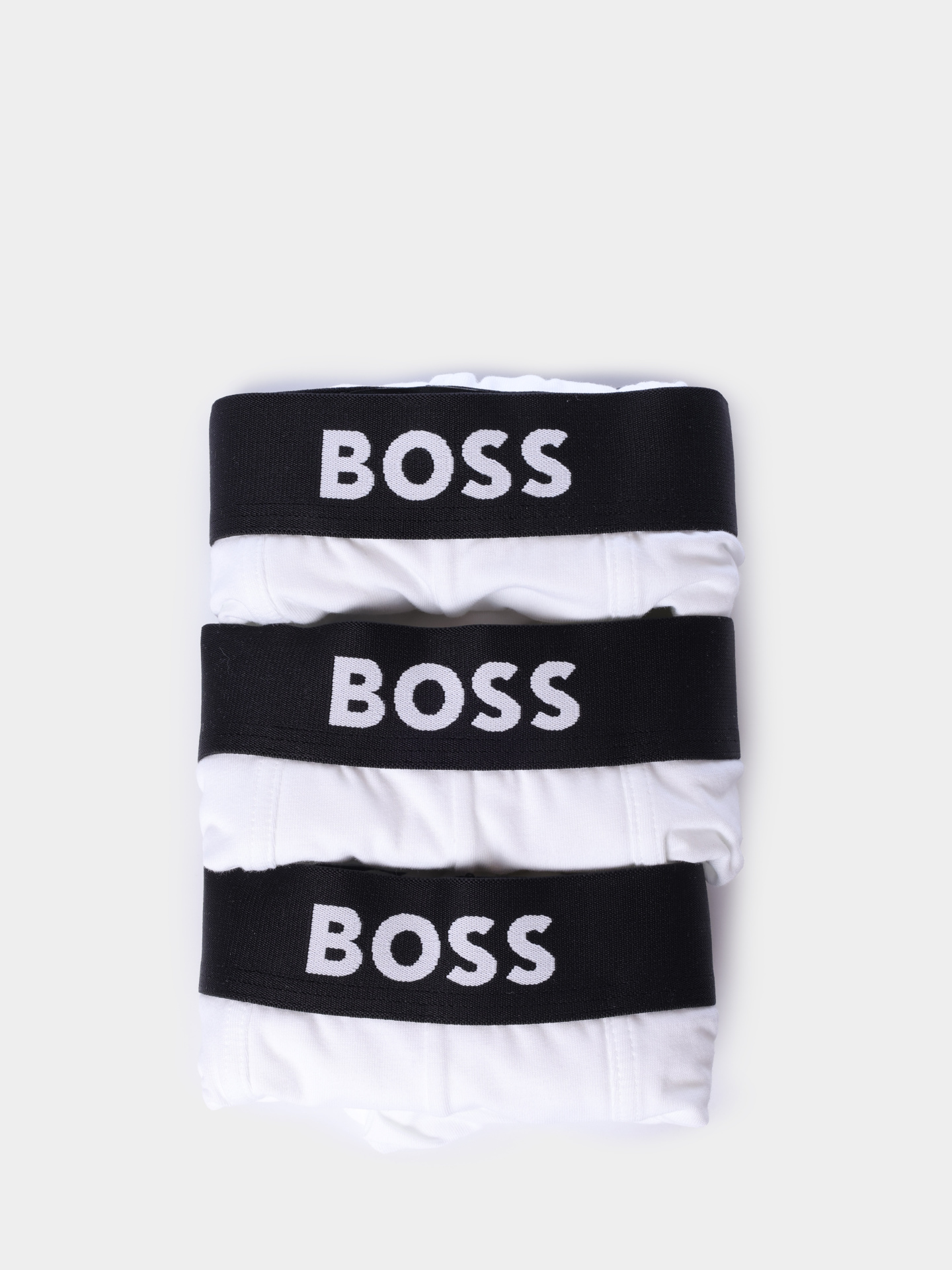 Трусы комплект Boss 50544263 100 белые мужские с логотипом — купить в интернет-магазине Verdistore